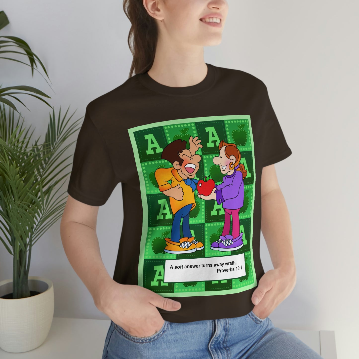 The Bible as Simple as ABC A Unisex Jersey Short Sleeve Tee