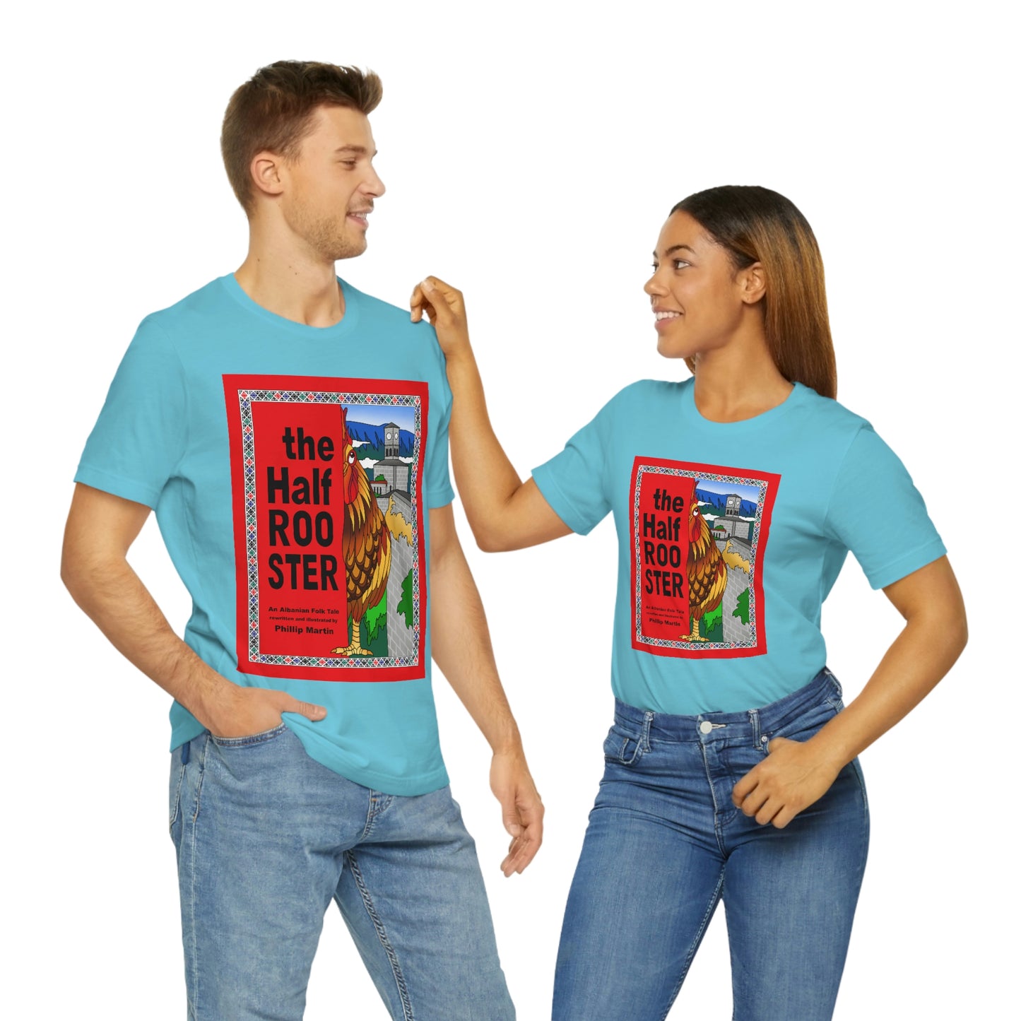 The Half Rooster Unisex Jersey Short Sleeve Tee