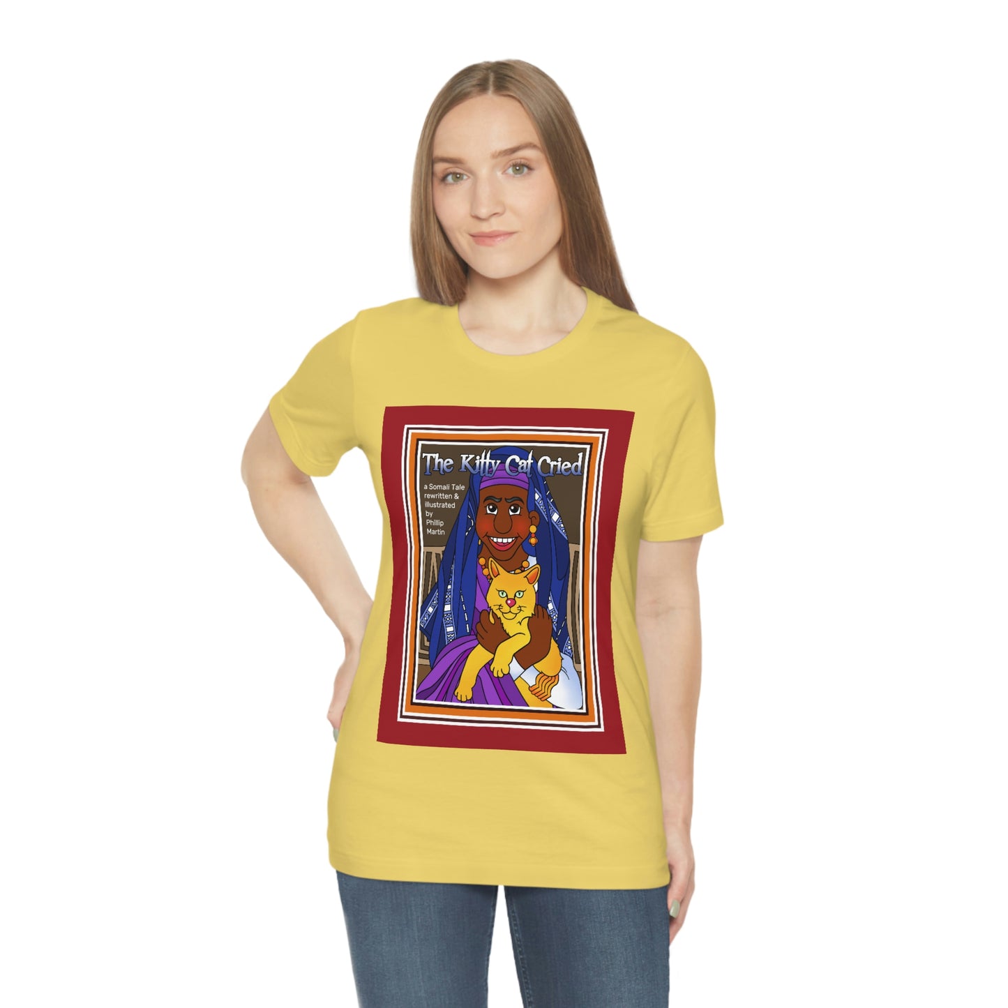 The Kitty Cat Cried Unisex Jersey Short Sleeve Tee