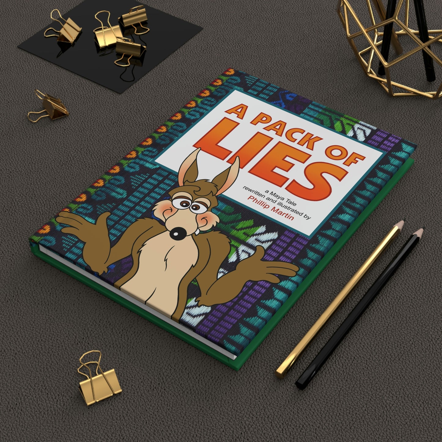 A Pack of Lies Hardcover Journal Matte
