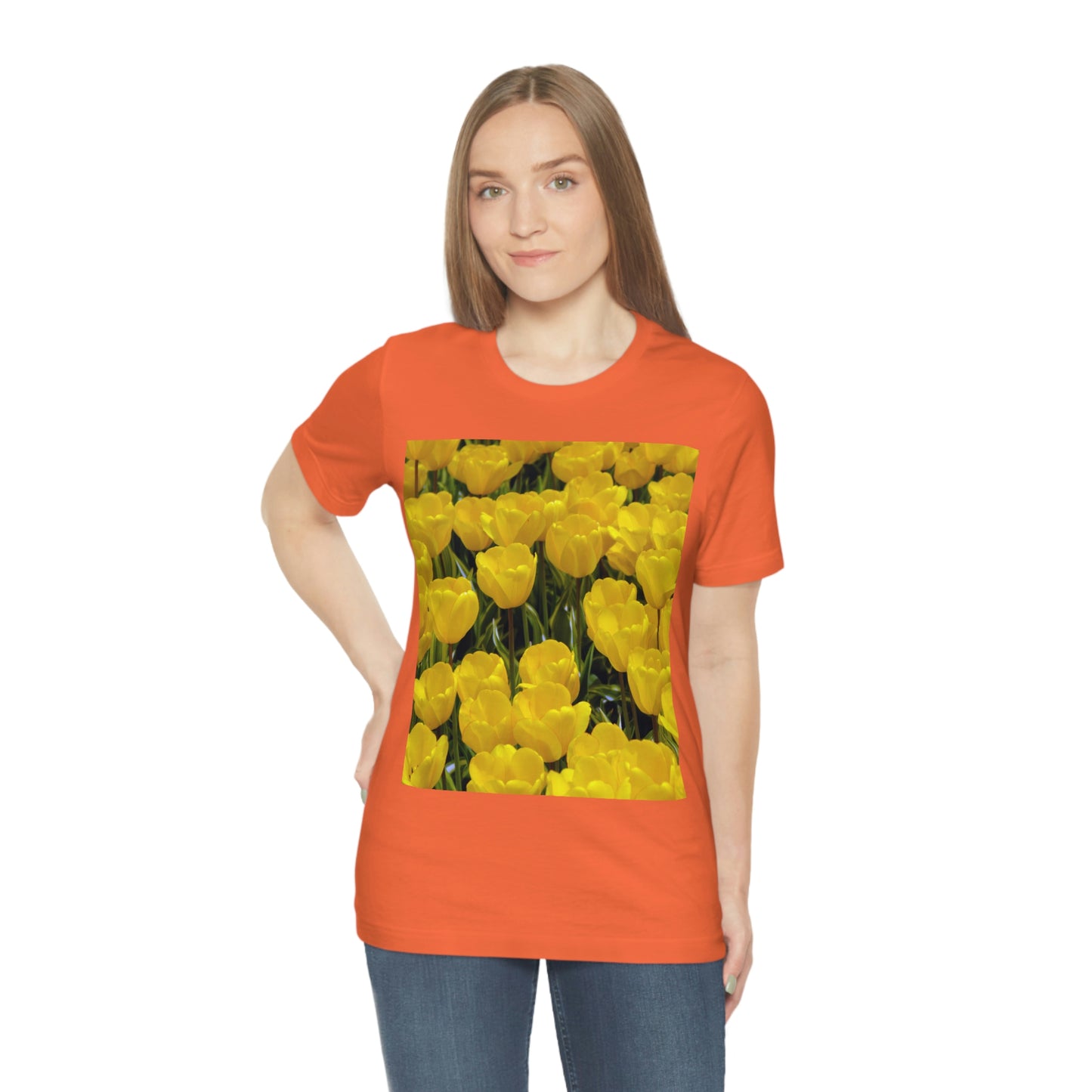 Flowers 23 Unisex Jersey Short Sleeve Tee