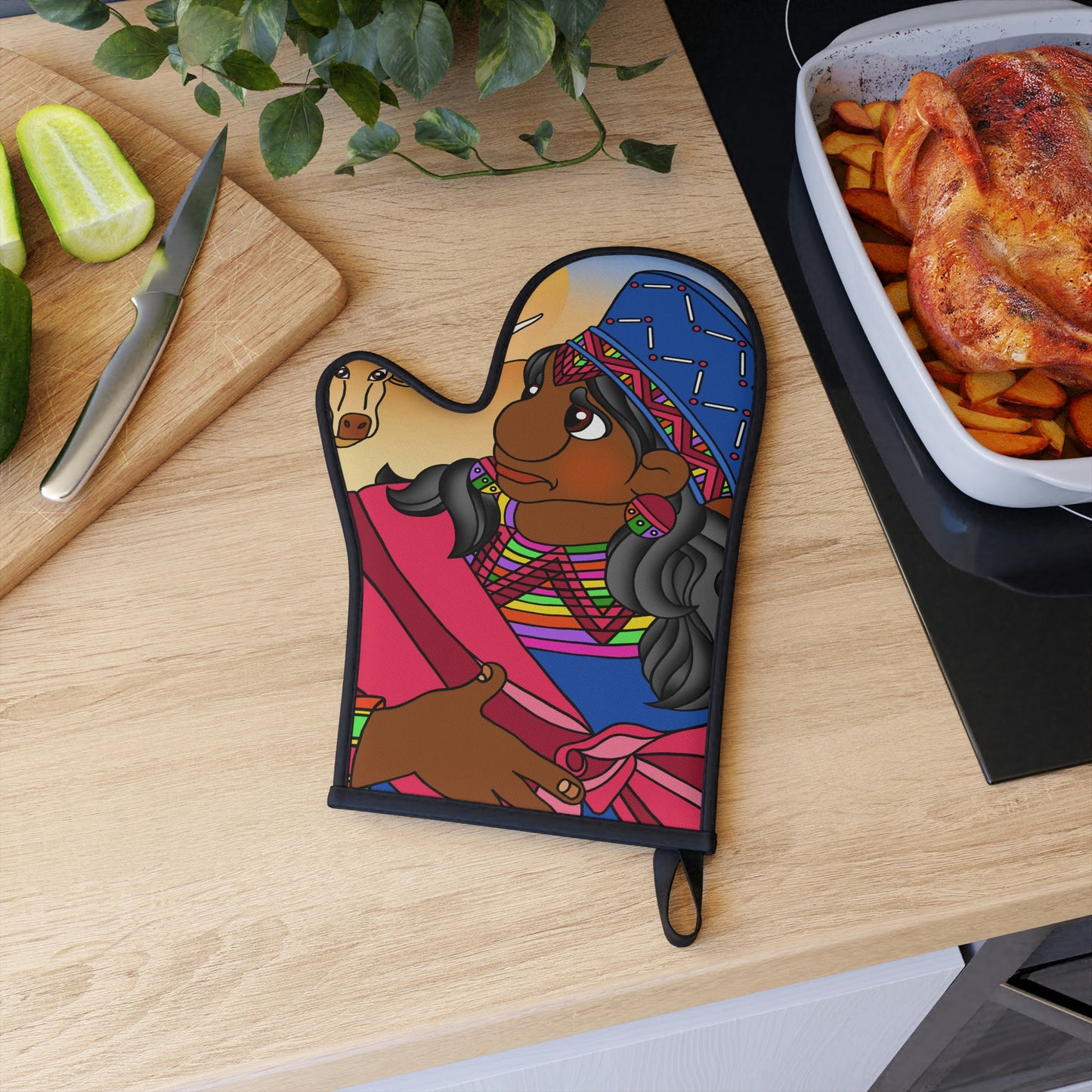 Once Upon Southern Africa Oven Glove