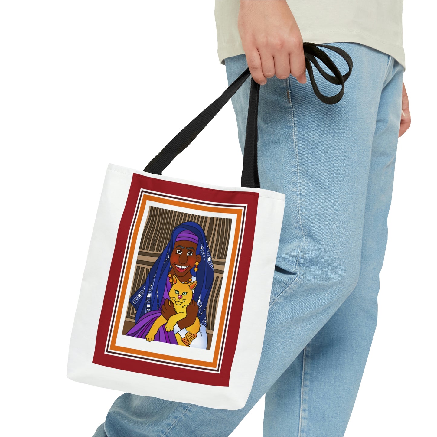 The Kitty Cat Cried AOP Tote Bag