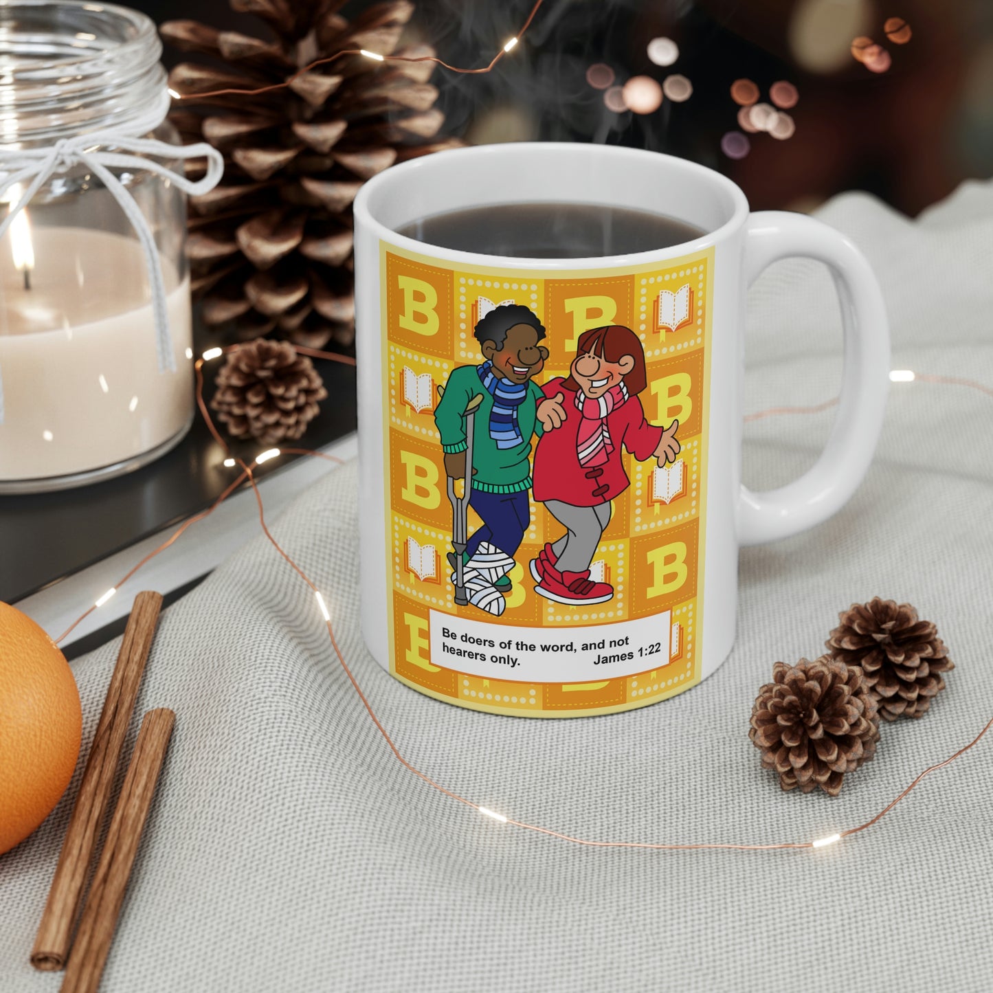 The Bible as Simple as ABC B Ceramic Mug 11oz