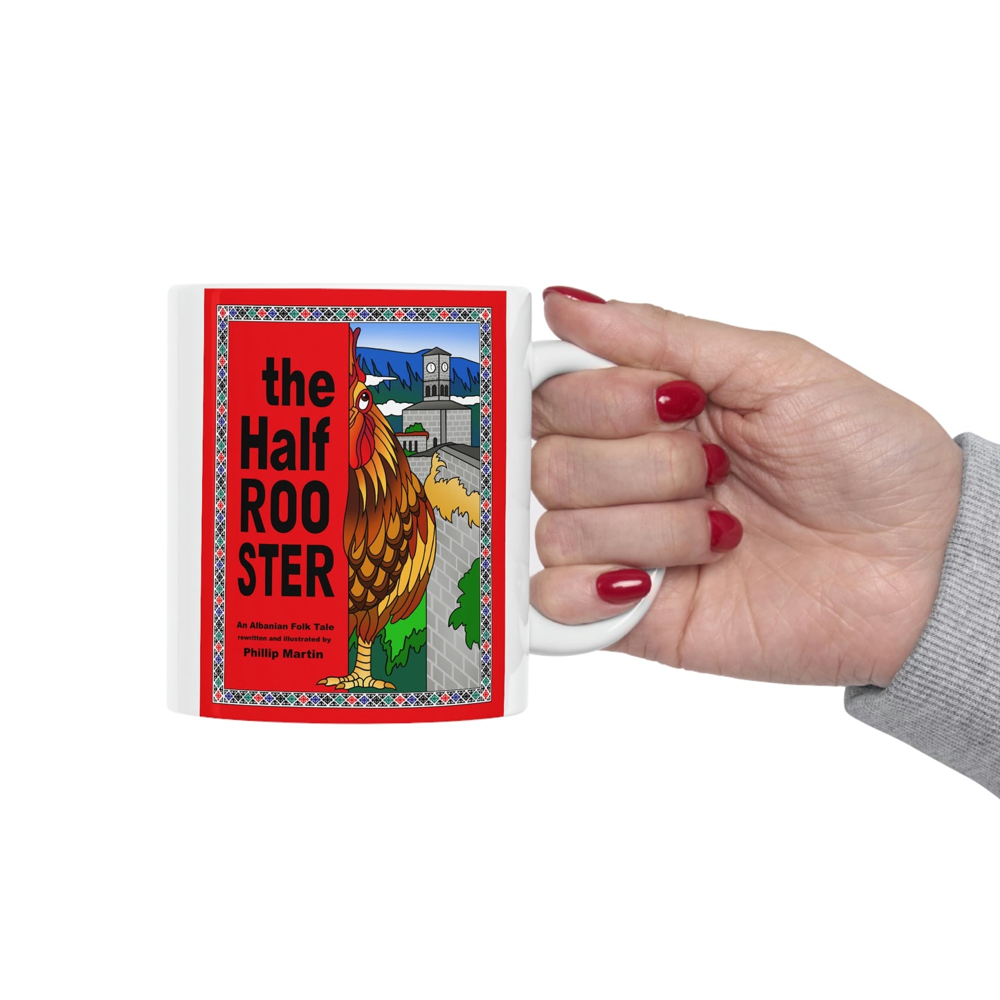 The Half Rooster Ceramic Mug 11oz