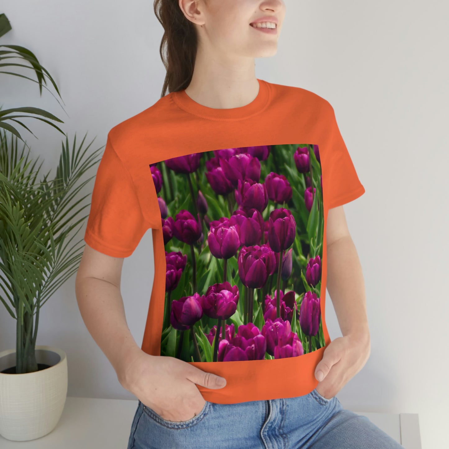 Flowers 20 Unisex Jersey Short Sleeve Tee
