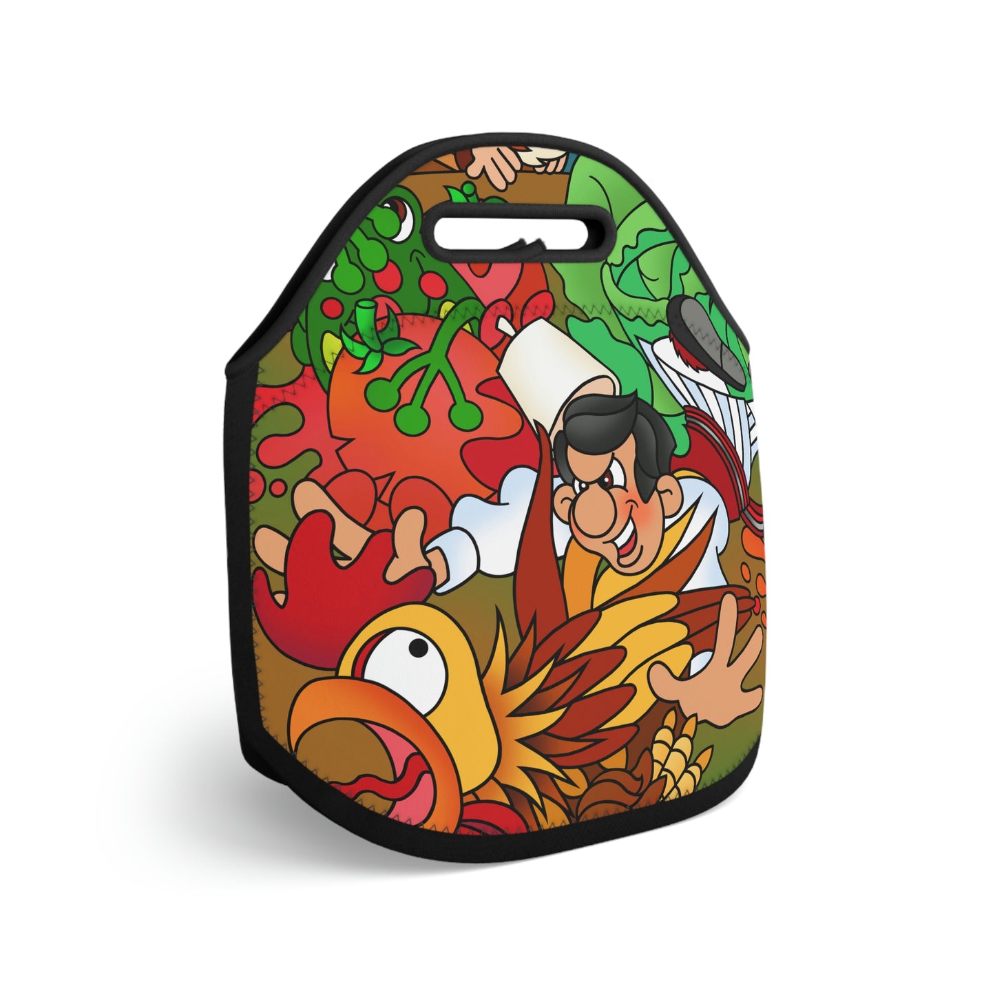 The Half Rooster! Neoprene Lunch Bag