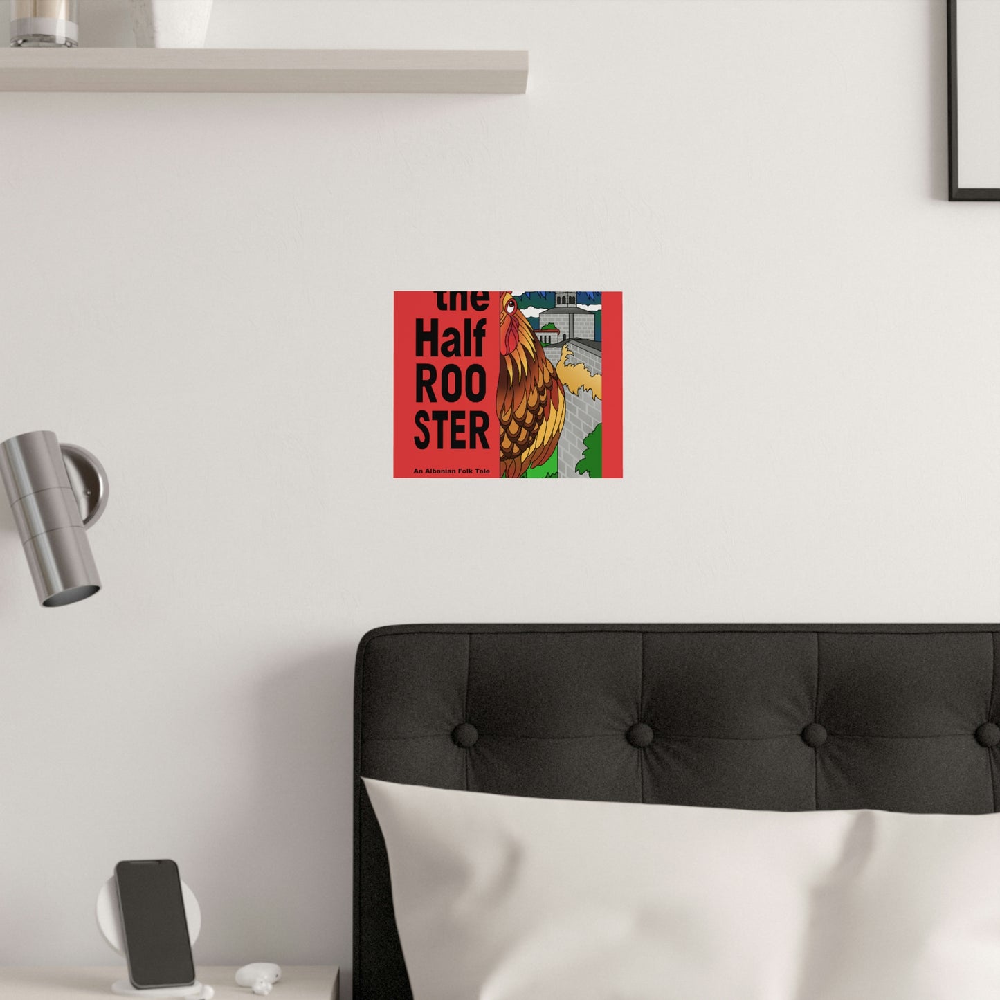 The Half Rooster Satin Posters (210gsm)