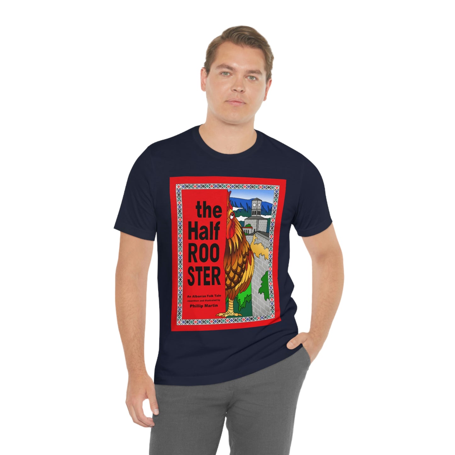 The Half Rooster Unisex Jersey Short Sleeve Tee