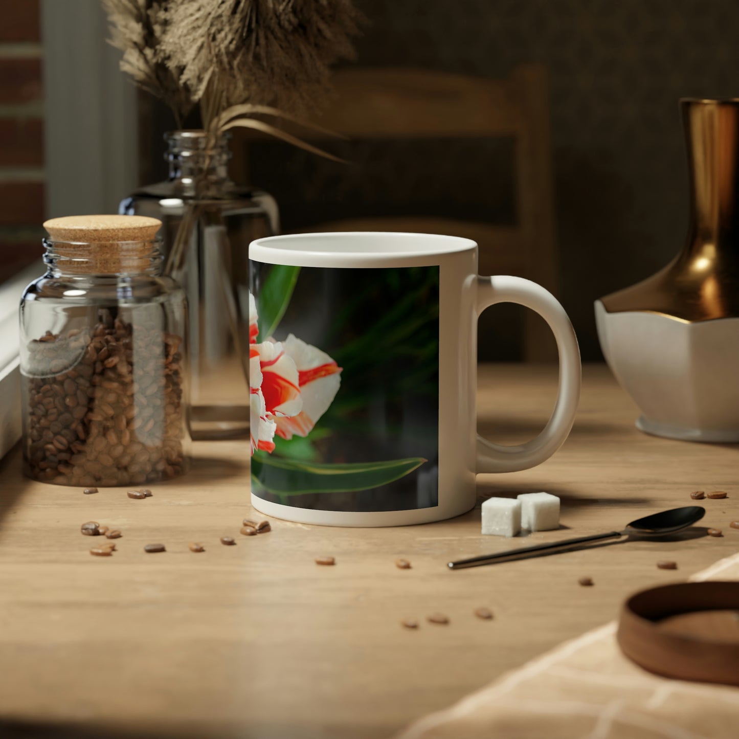 Flowers 06 Jumbo Mug, 20oz