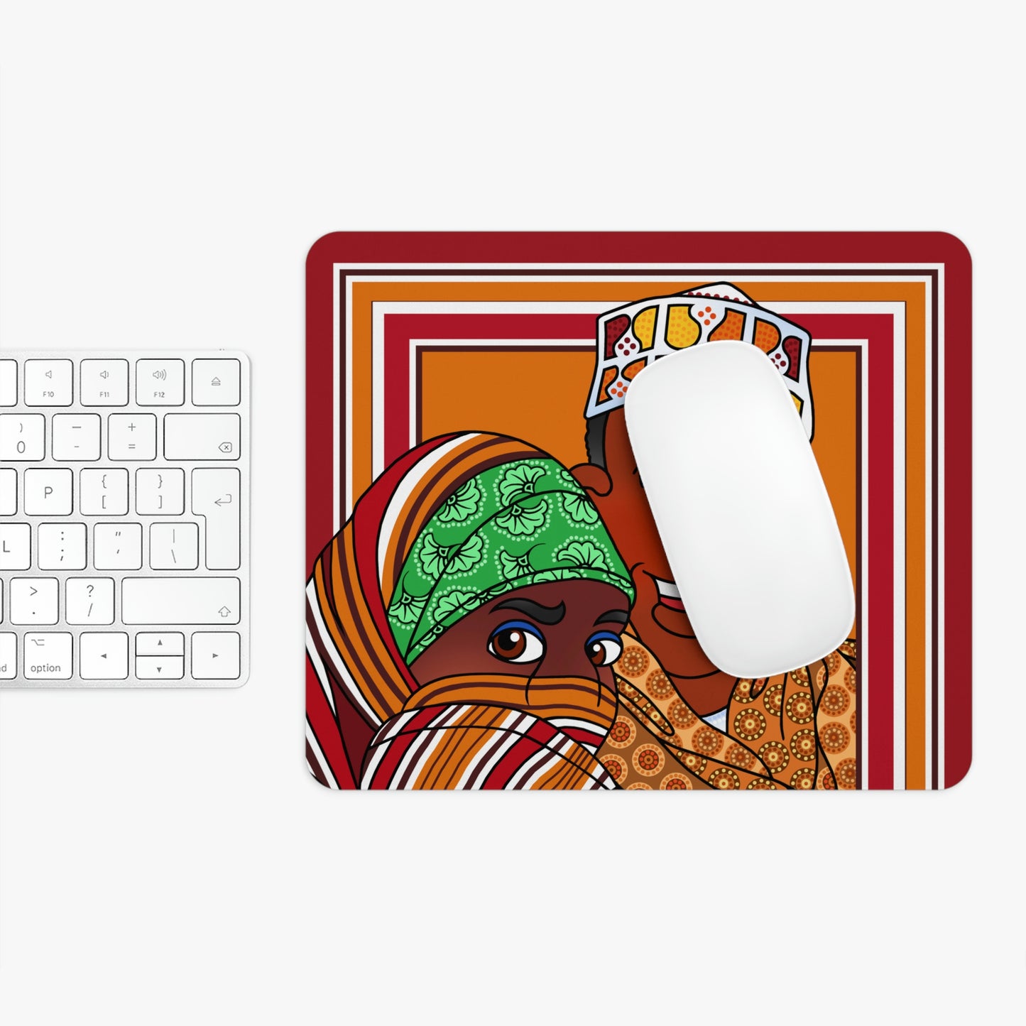 The Kitty Cat Cried! Mouse Pad