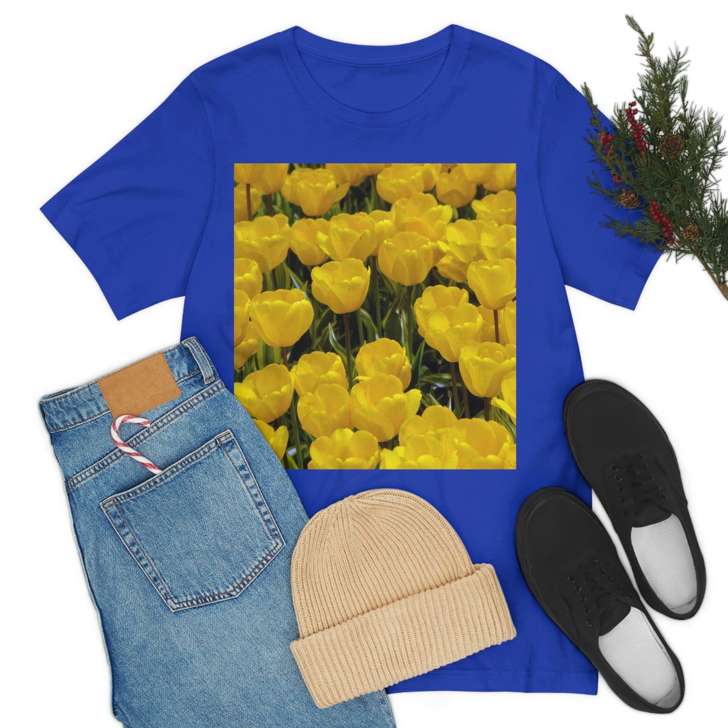 Flowers 23 Unisex Jersey Short Sleeve Tee