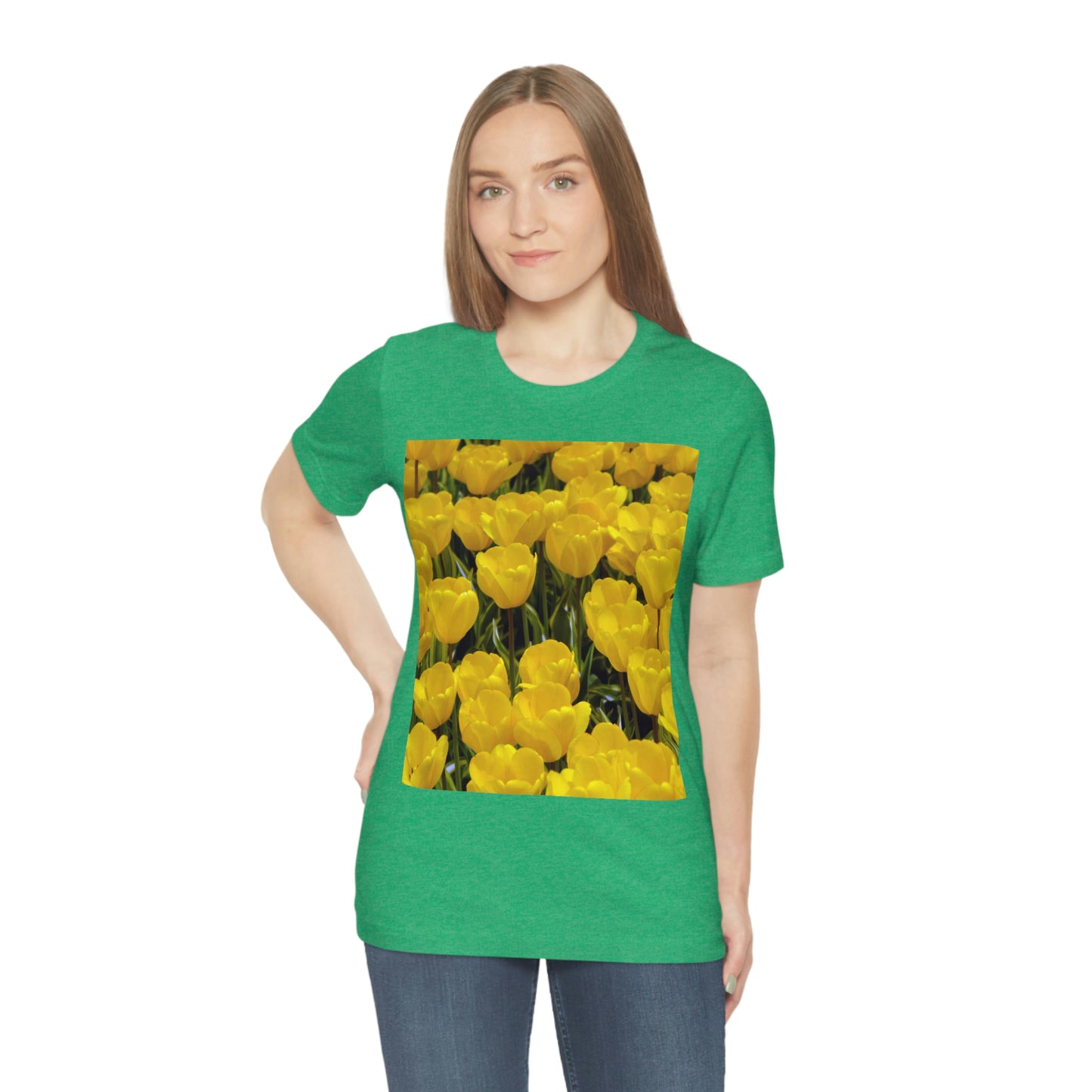 Flowers 23 Unisex Jersey Short Sleeve Tee