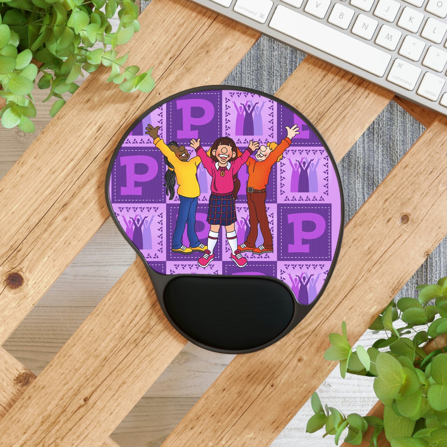 The Bible as Simple as ABC P Mouse Pad With Wrist Rest