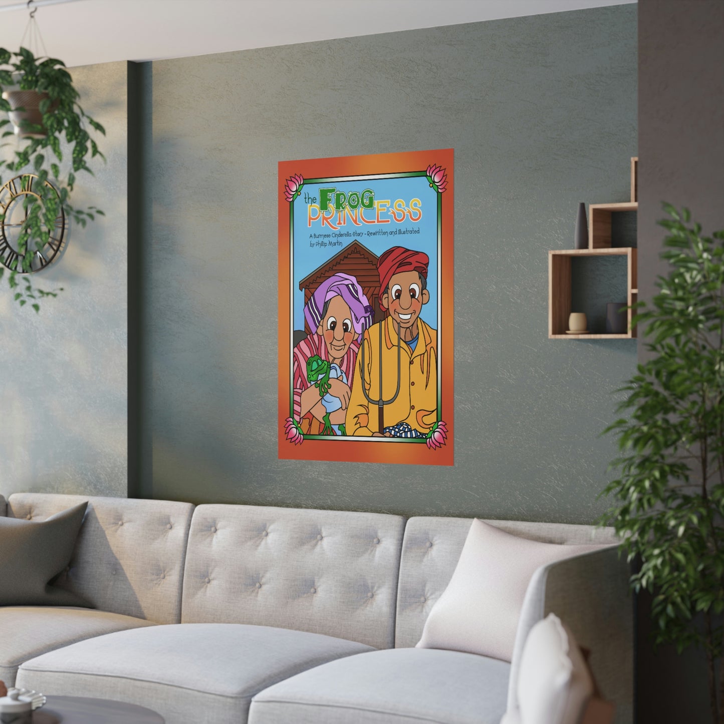 The Frog Princess Satin Posters (210gsm)
