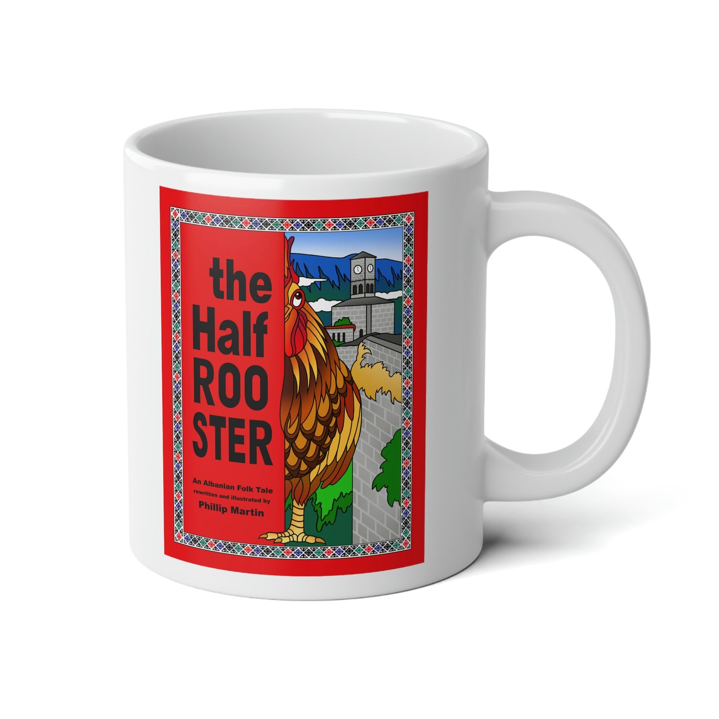 The Half Rooster Jumbo Mug, 20oz