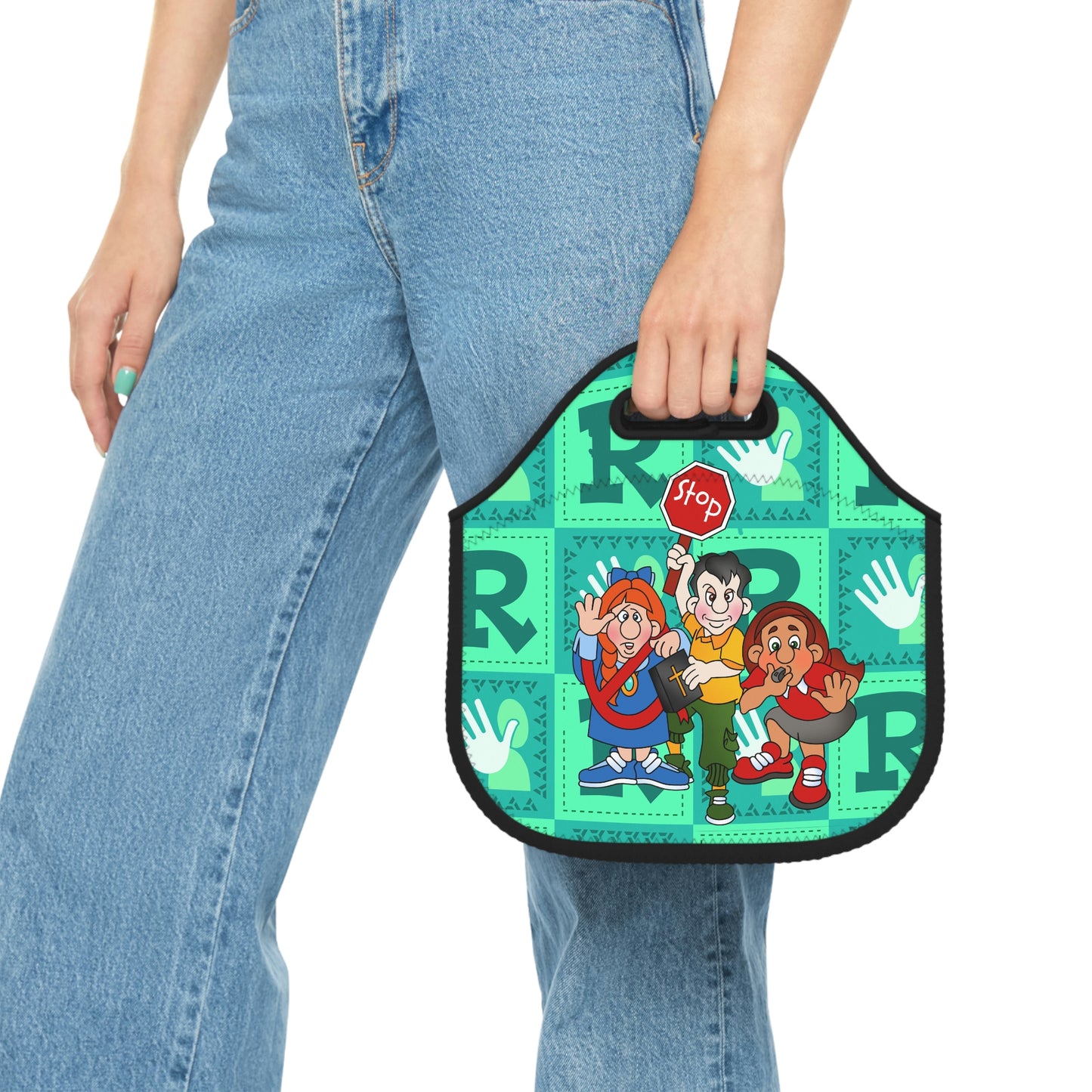 The Bible as Simple as ABC R Neoprene Lunch Bag