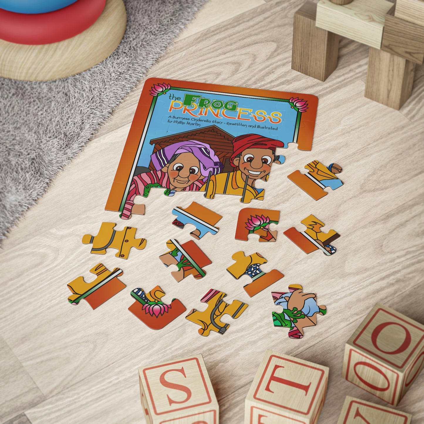 The Frog Princess Kids' Puzzle, 30-Piece