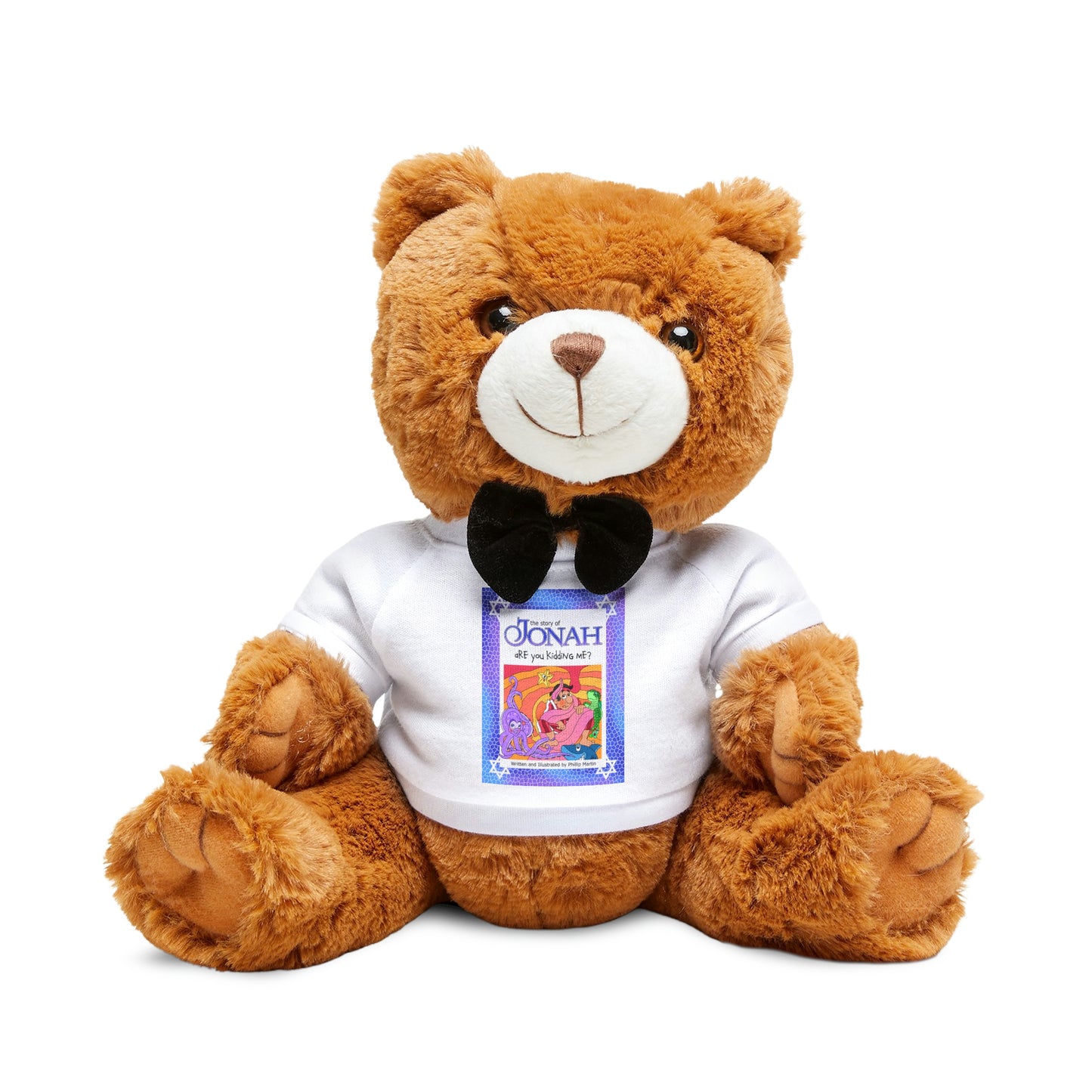 The Story of Jonah Teddy Bear with T-Shirt