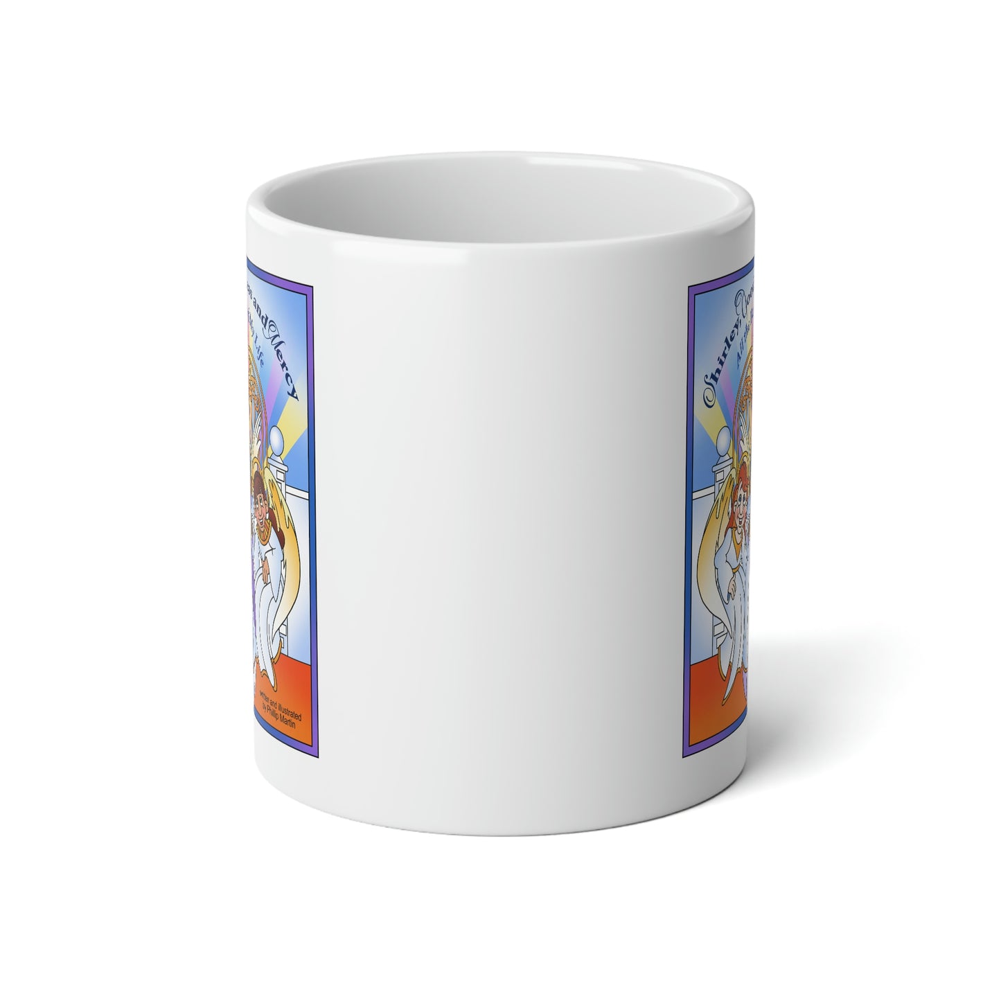 Shirley, Goodness, and Mercy Jumbo Mug, 20oz