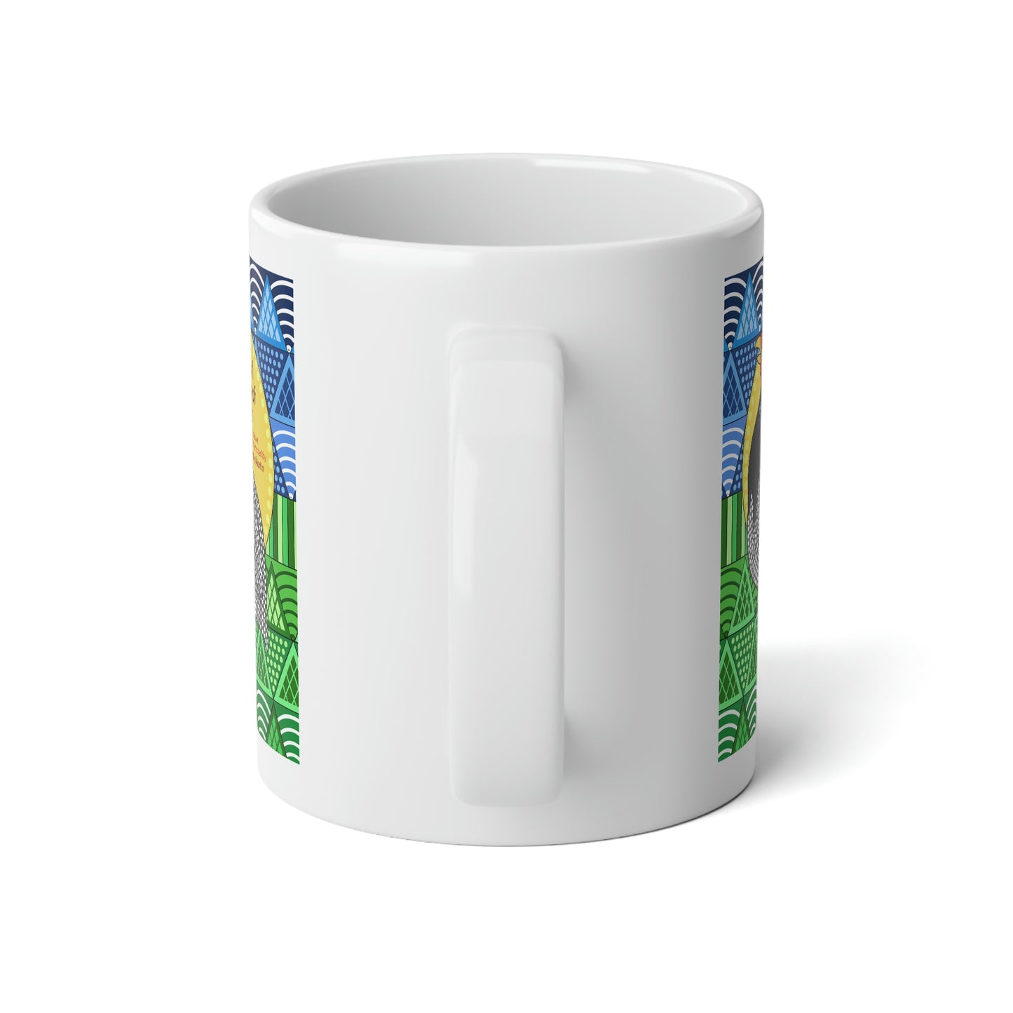 A Fowl Chain of Events Jumbo Mug, 20oz