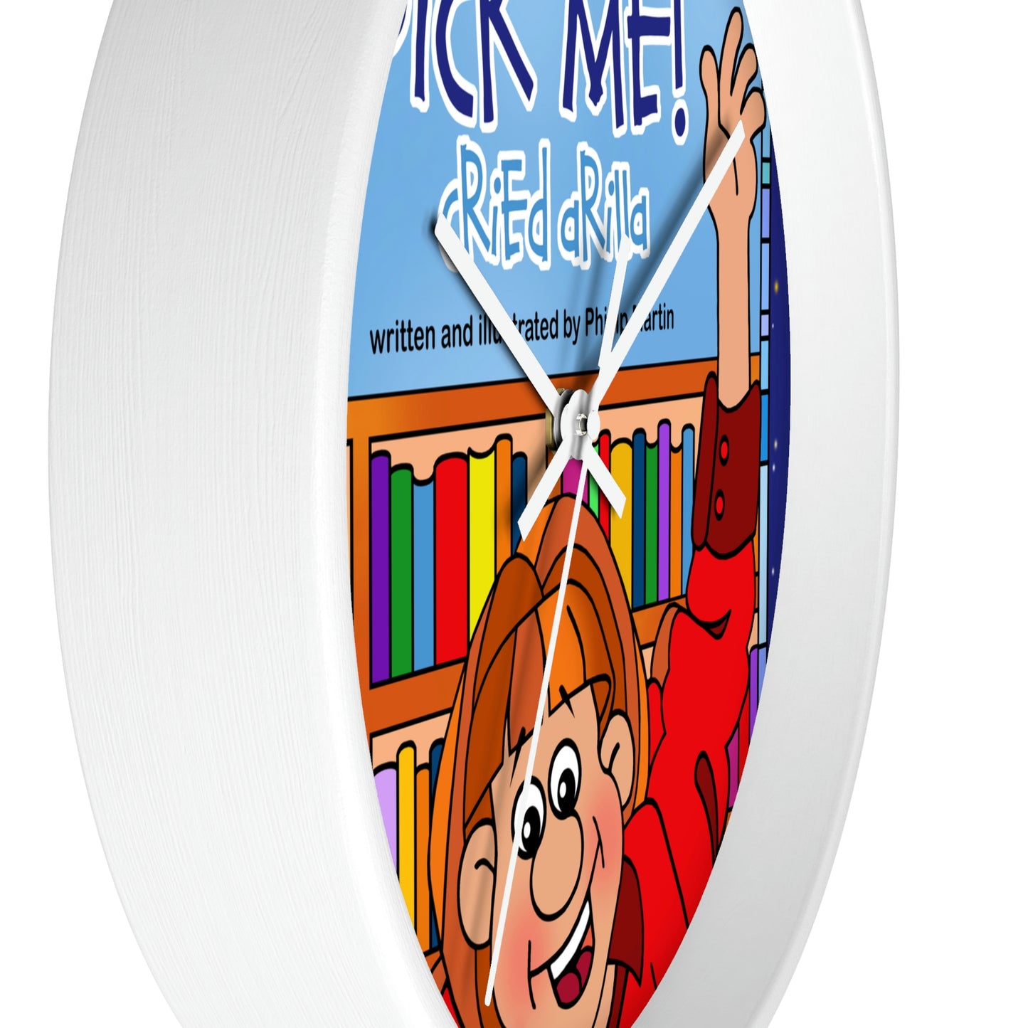 Pick Me Cried Arilla! Wall clock