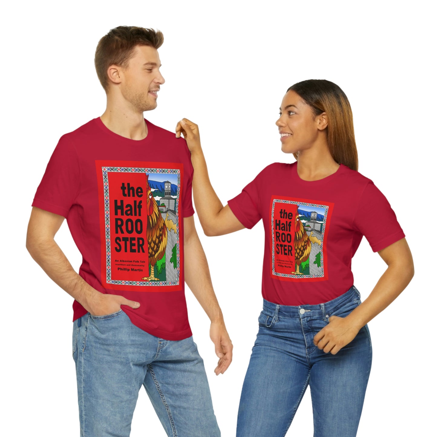 The Half Rooster Unisex Jersey Short Sleeve Tee