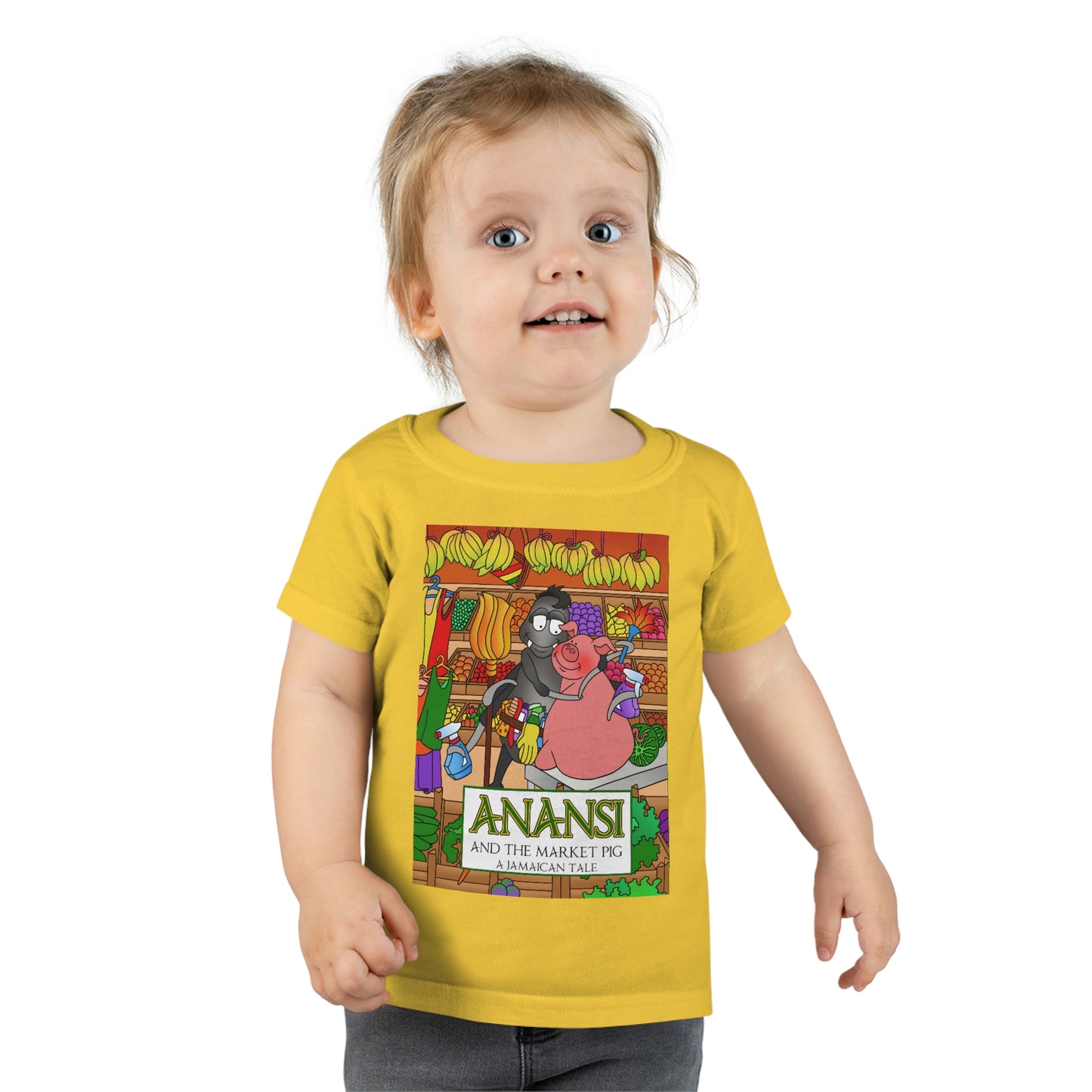 Anansi and the Market Pig Toddler T-shirt