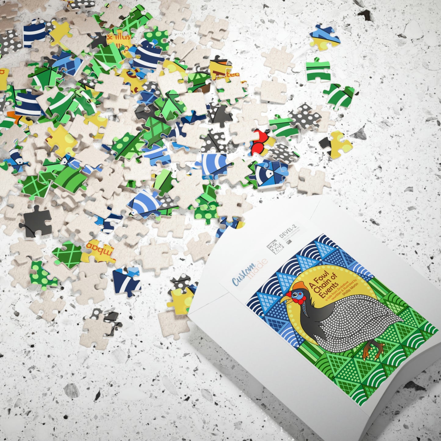 A Fowl Chain of Events Puzzle (110, 252, 500, 1014-piece)
