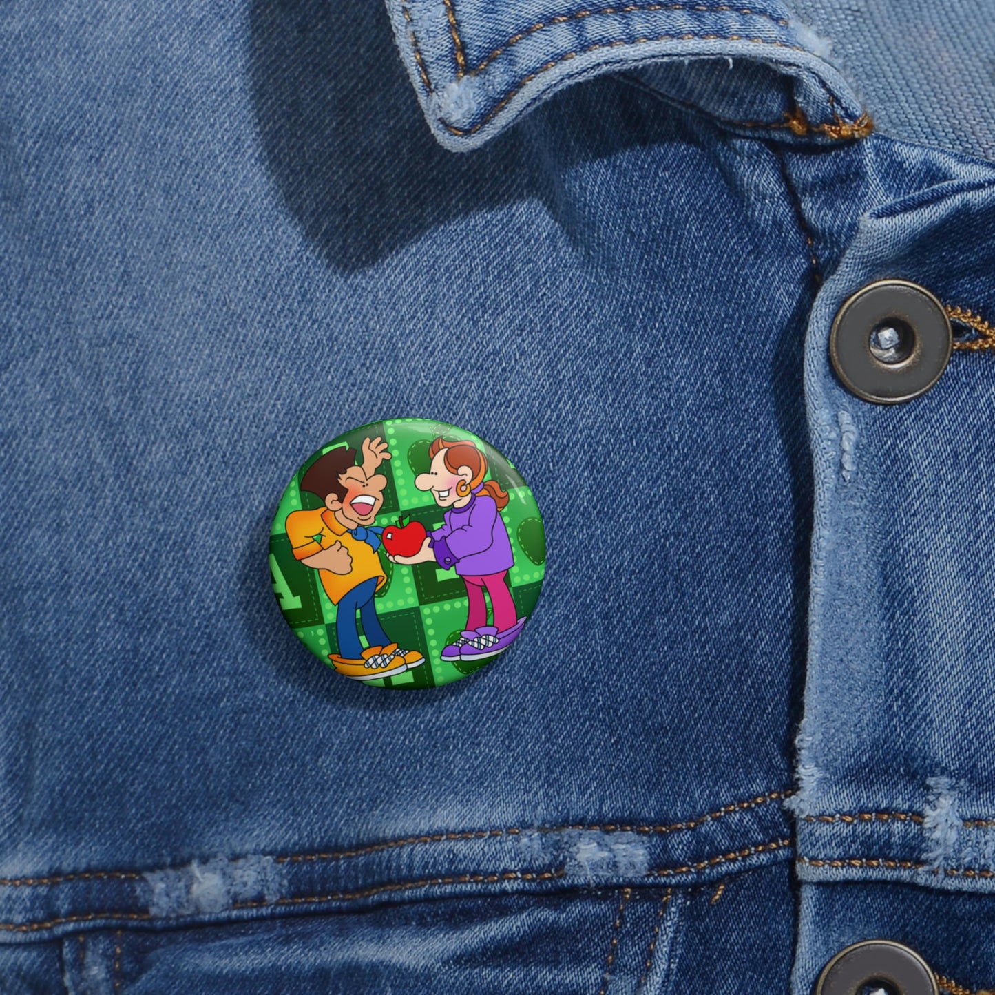 The Bible as Simple as ABC A Custom Pin Buttons