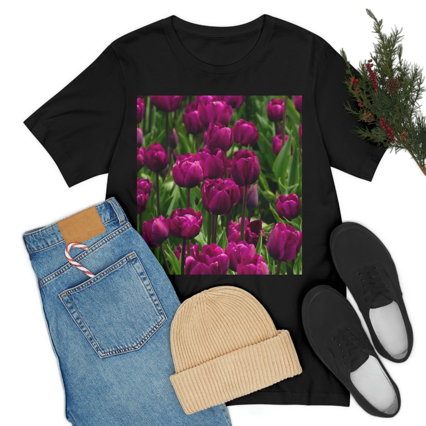 Flowers 20 Unisex Jersey Short Sleeve Tee