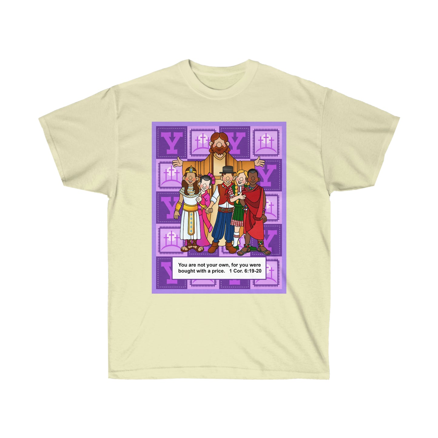 The Bible as Simple as ABC Y Unisex Ultra Cotton Tee