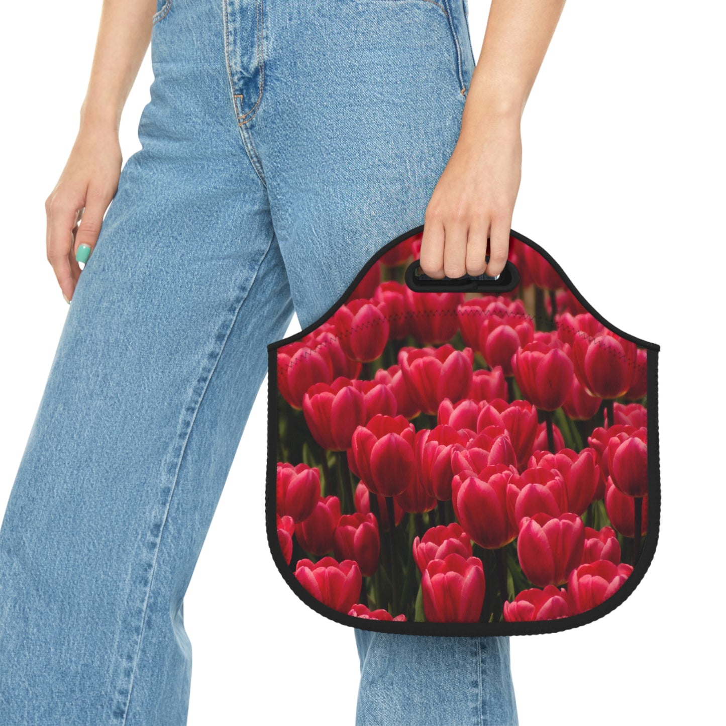 Flowers 16 Neoprene Lunch Bag