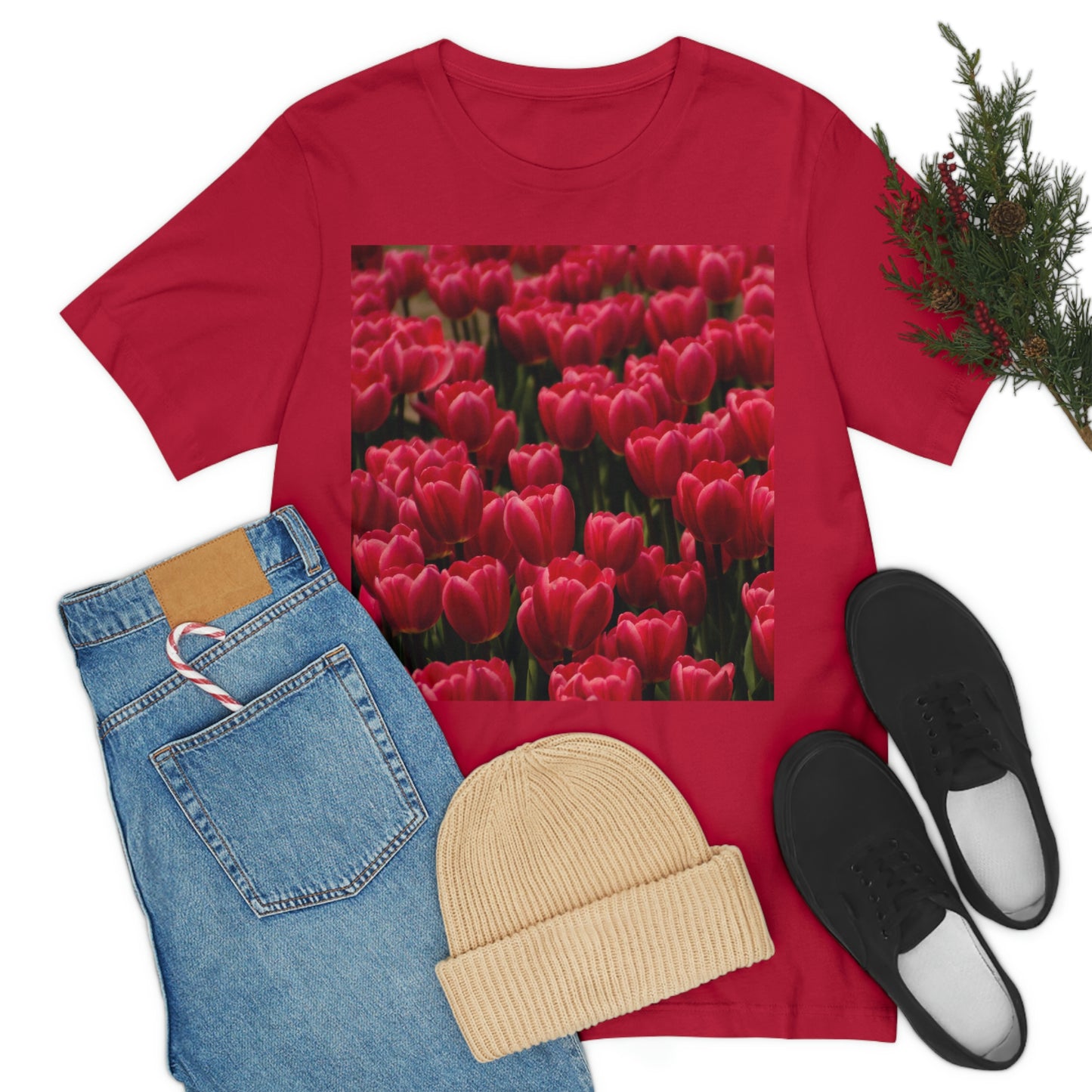 Flowers 15 Unisex Jersey Short Sleeve Tee