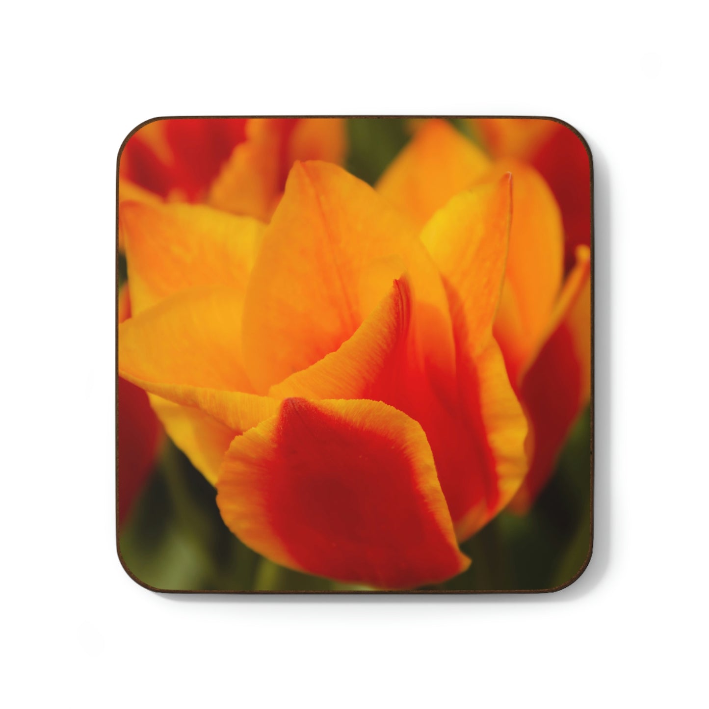 Flowers 13 Hardboard Back Coaster