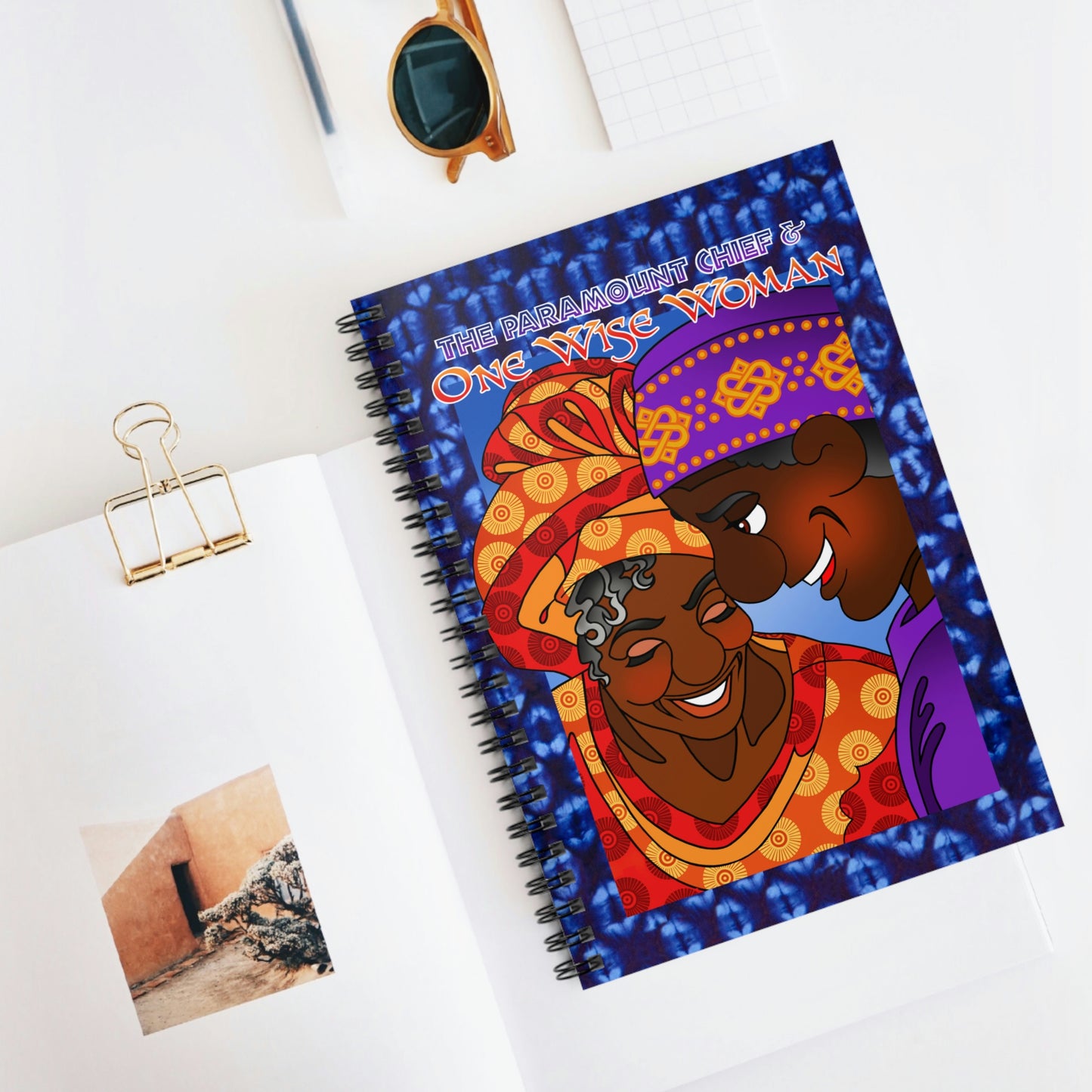 The Paramount Chief and One Wise Woman Spiral Notebook - Ruled Line