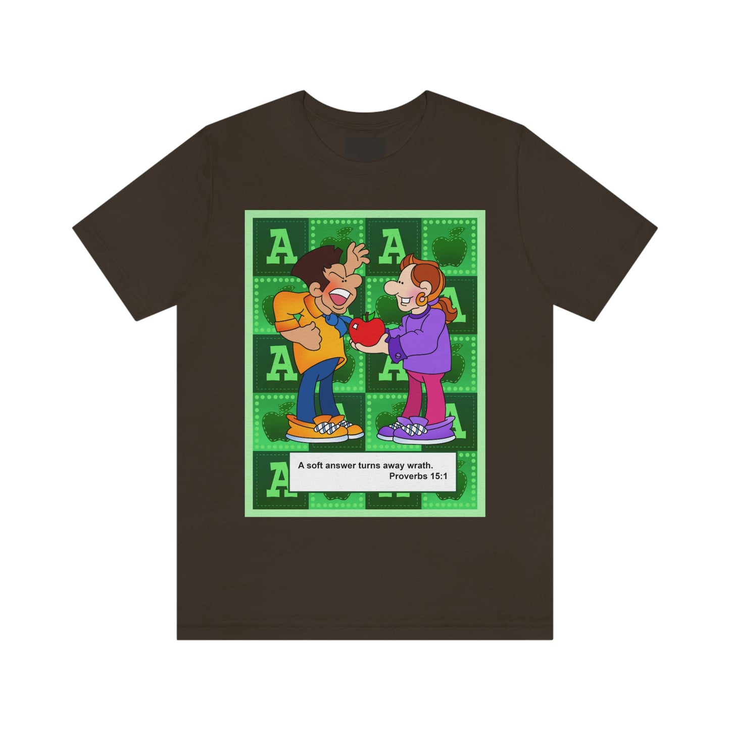 The Bible as Simple as ABC A Unisex Jersey Short Sleeve Tee