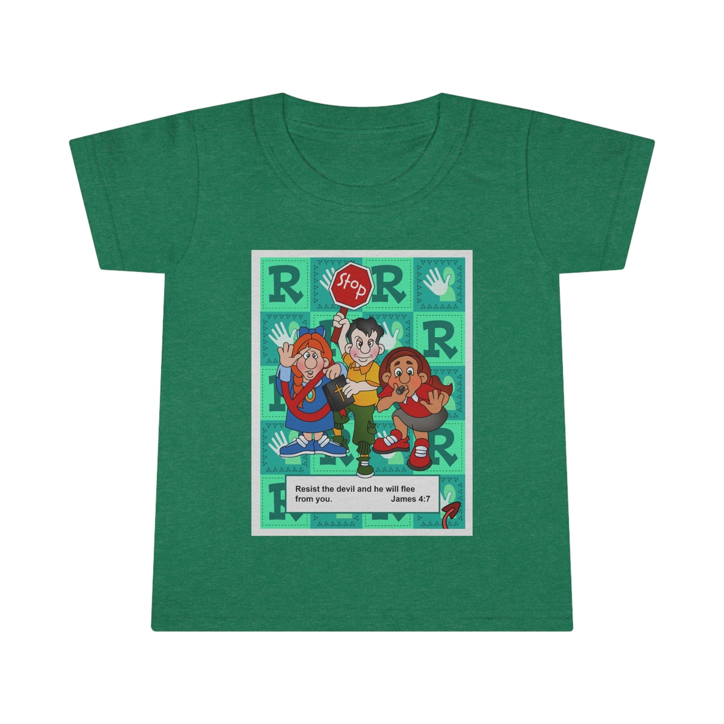 The Bible as Simple as ABC R Toddler T-shirt