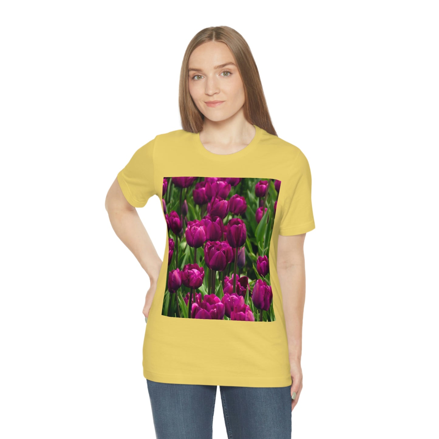 Flowers 20 Unisex Jersey Short Sleeve Tee