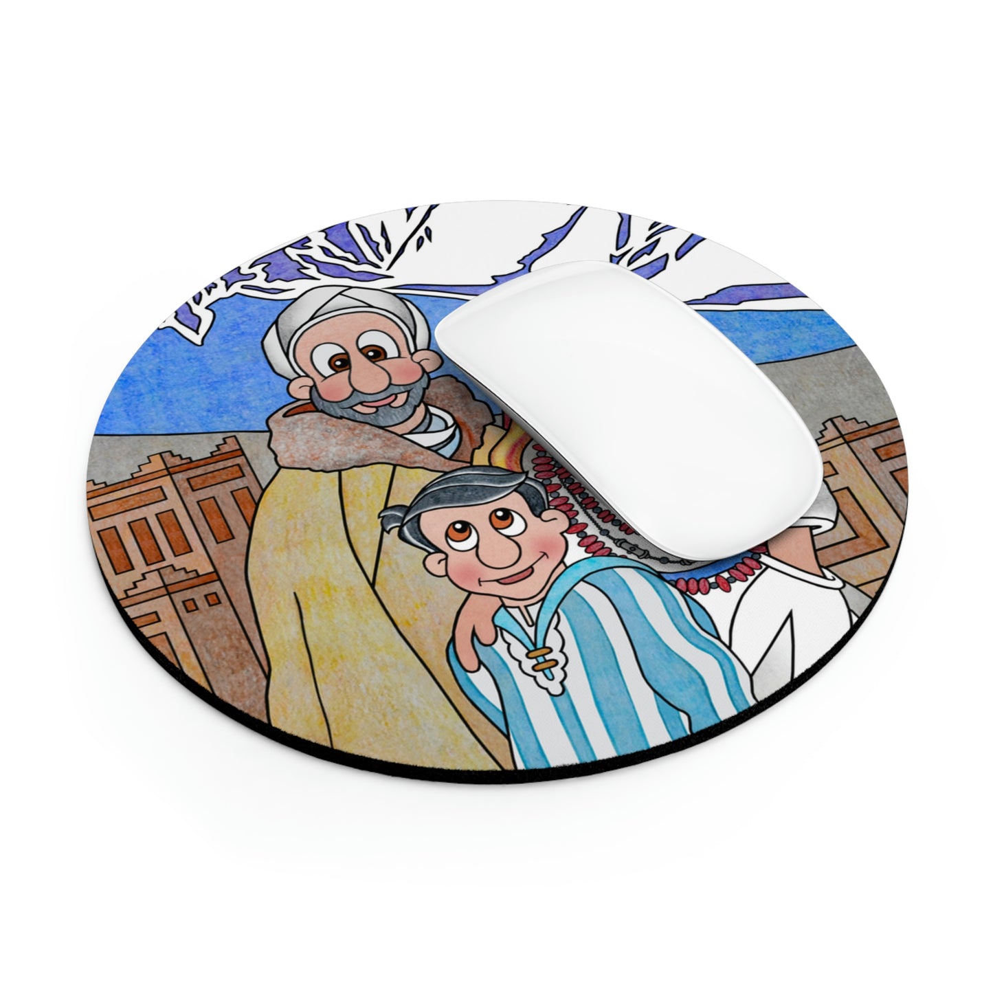 The Stone at the Door Mouse Pad