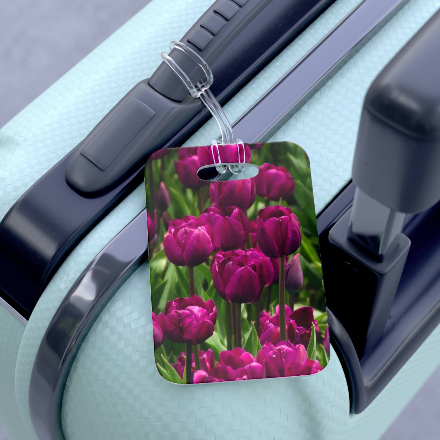 Flowers 20 Bag Tag