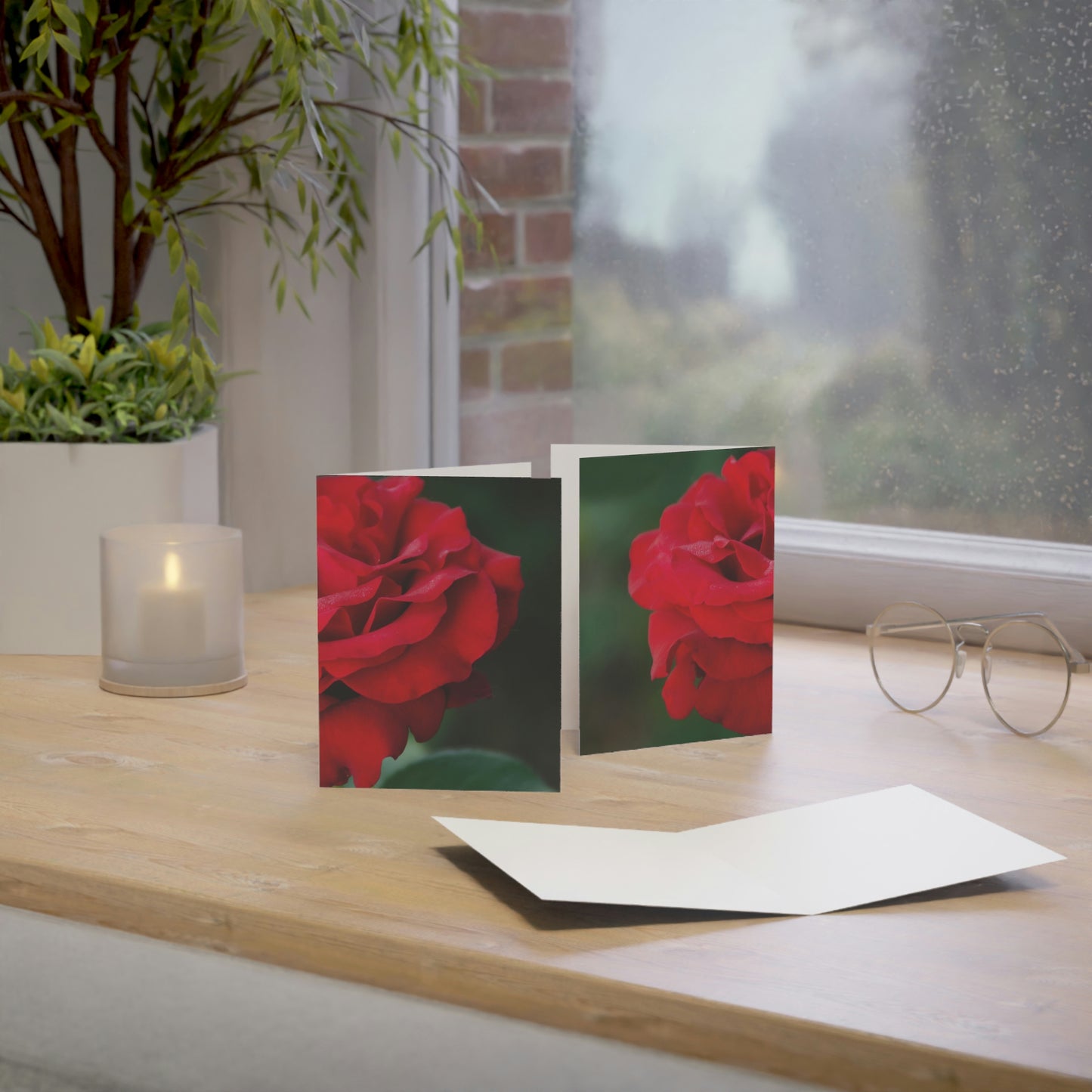 Flowers 13 Greeting Cards (1, 10, 30, and 50pcs)