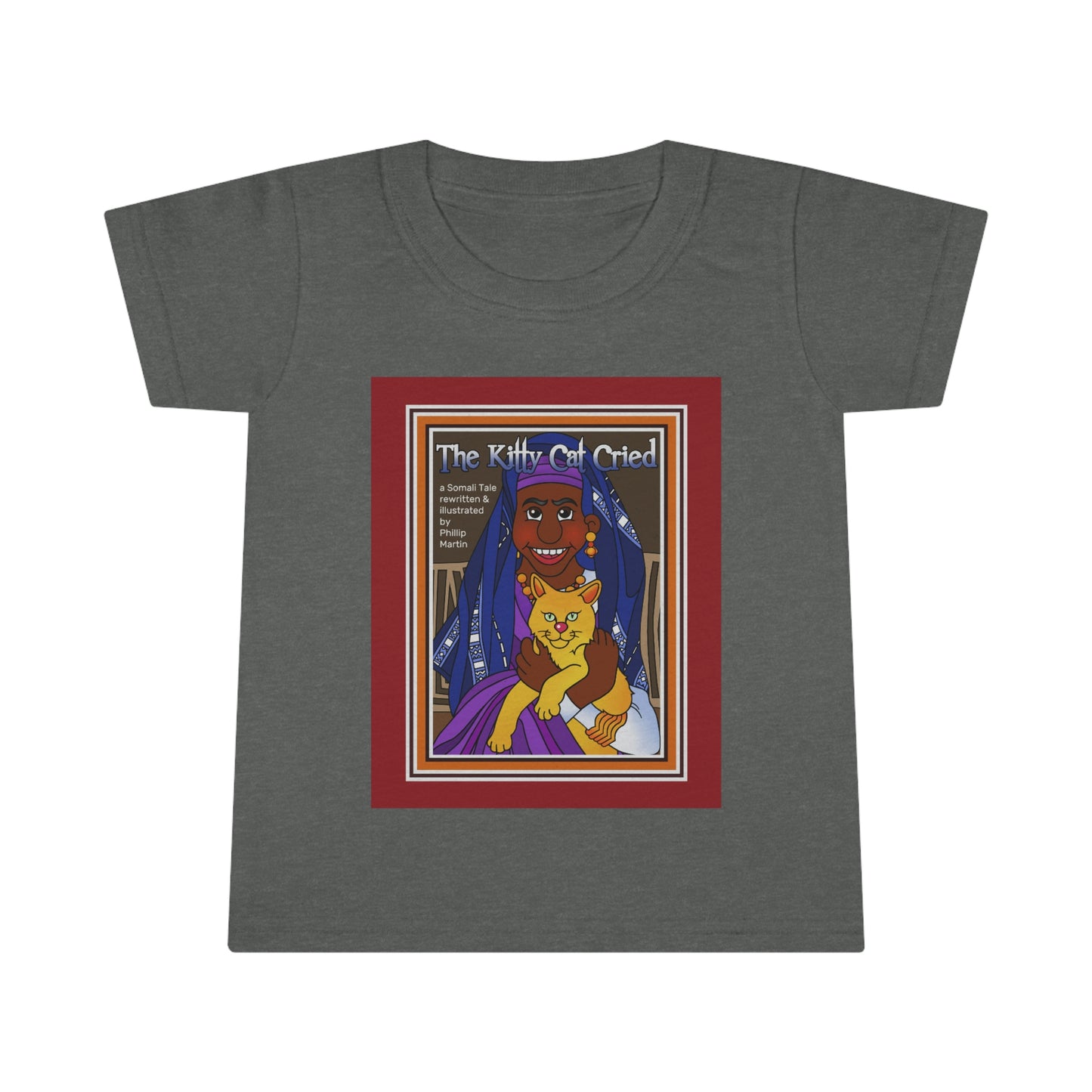 The Kitty Cat Cried Toddler T-shirt
