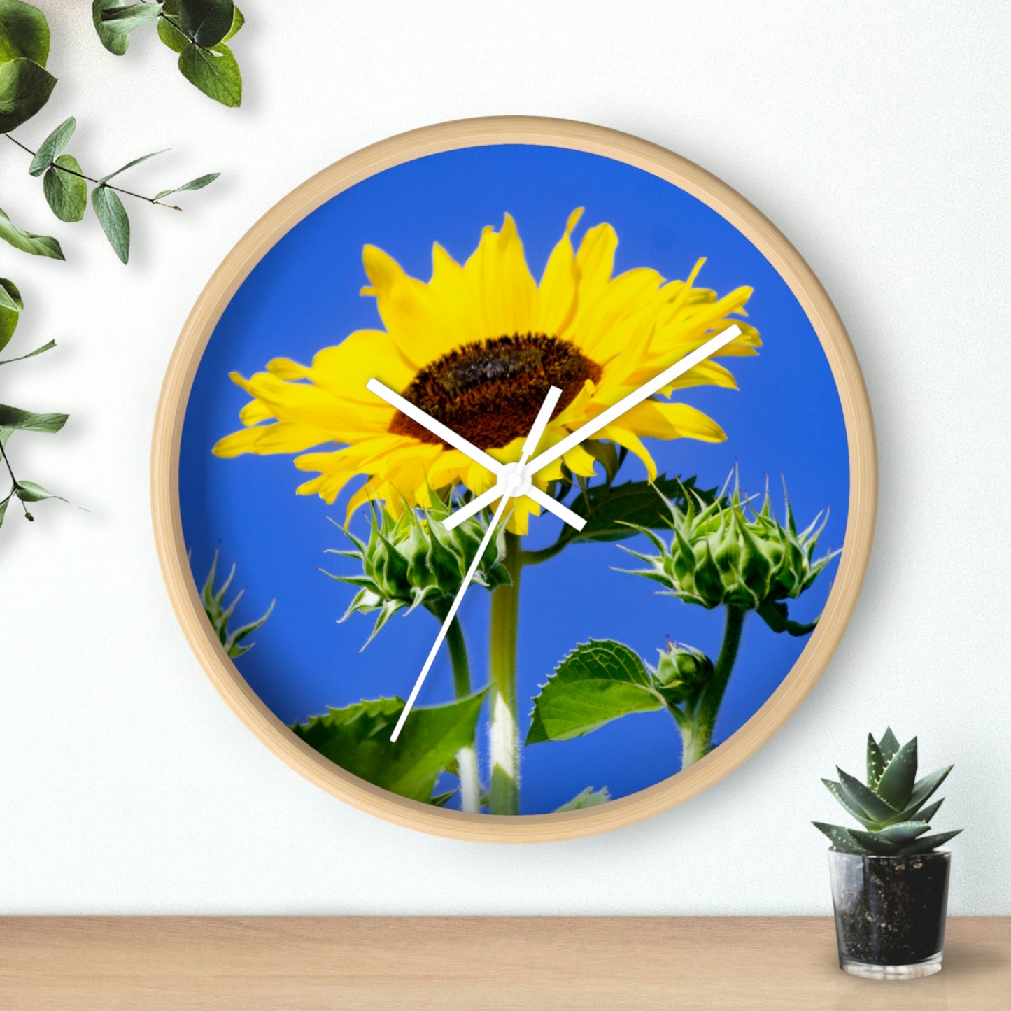 Flowers 02 Wall Clock