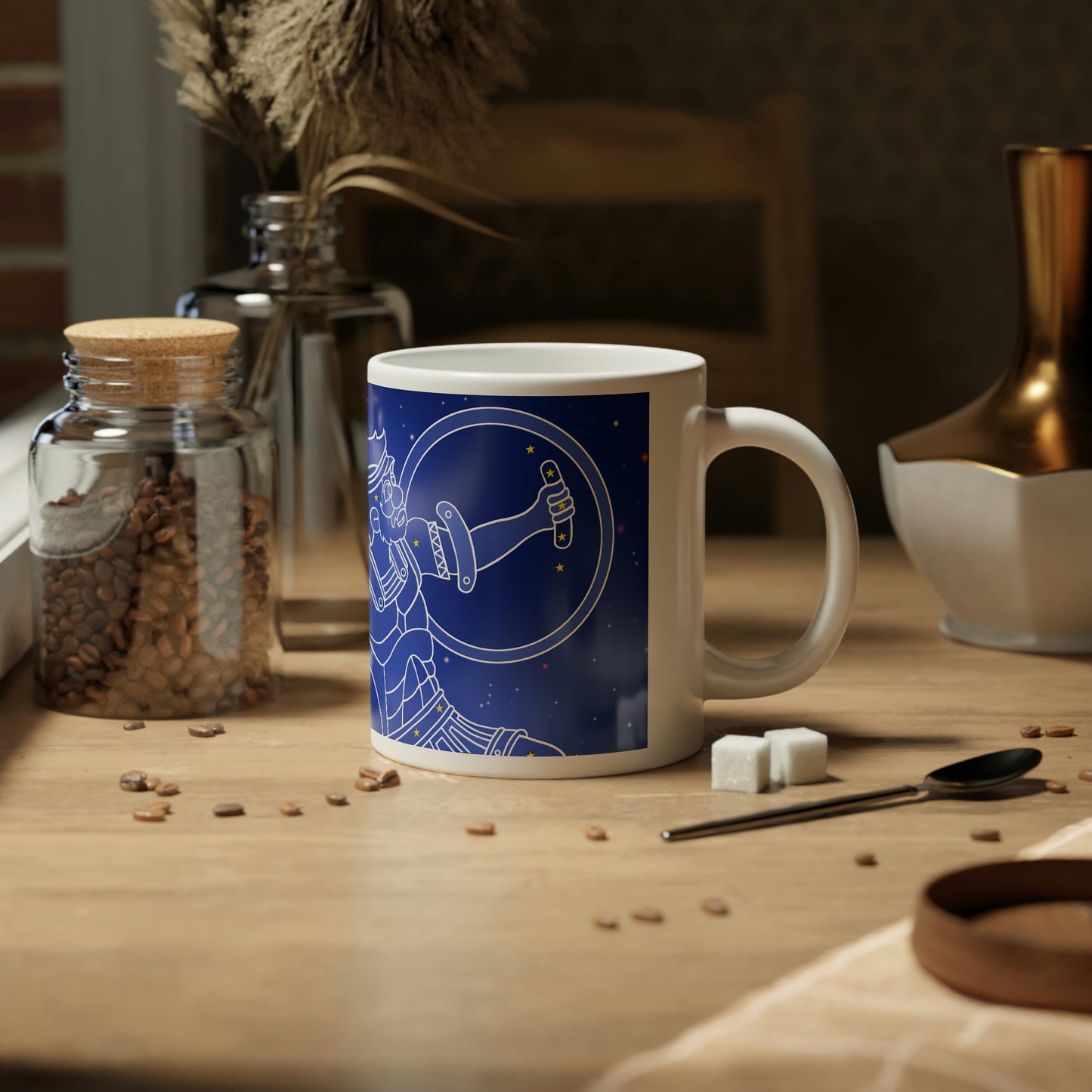 Triple Gratitude with Assorted Monsters!! Jumbo Mug, 20oz