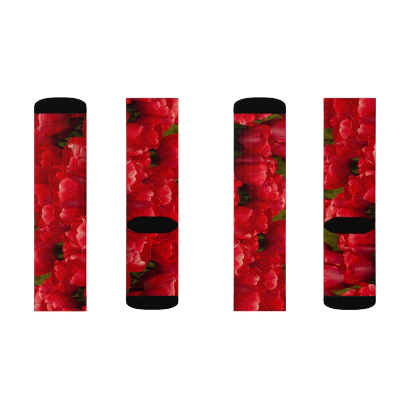 Flowers 15 Sublimation Socks