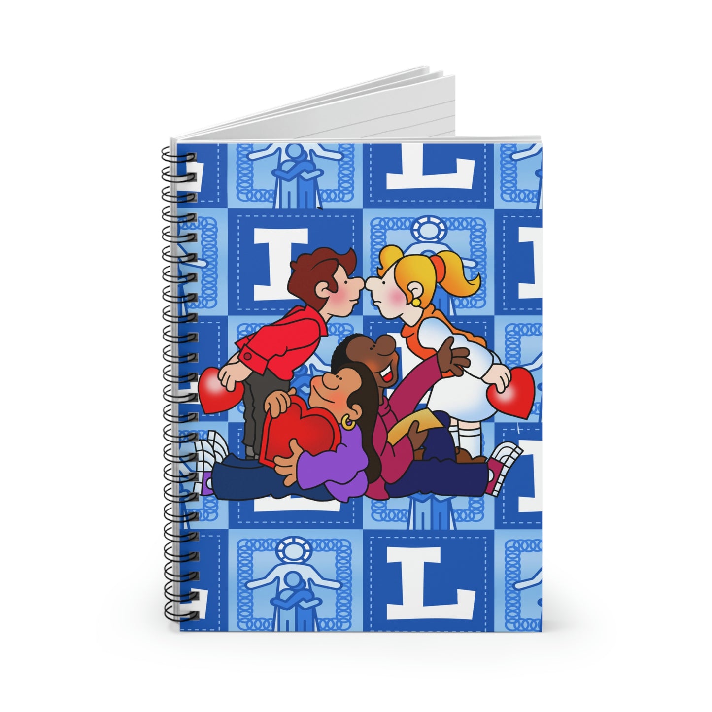 The Bible as Simple as ABC L Spiral Notebook - Ruled Line