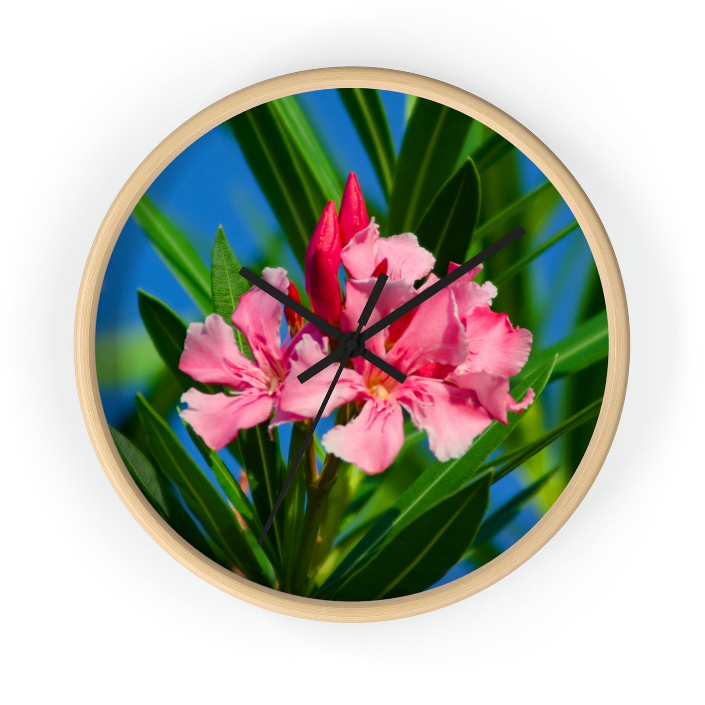 Flowers 30 Wall Clock