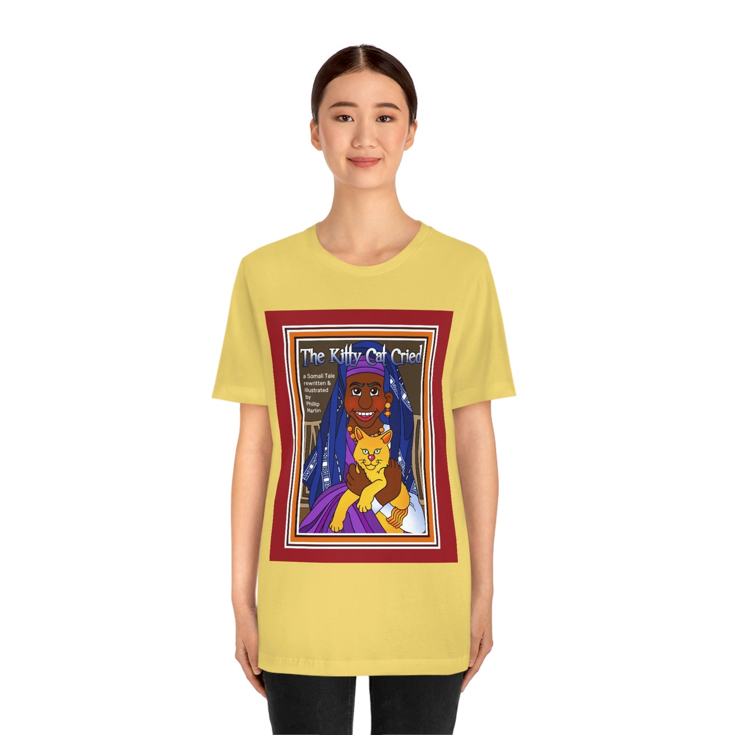 The Kitty Cat Cried Unisex Jersey Short Sleeve Tee