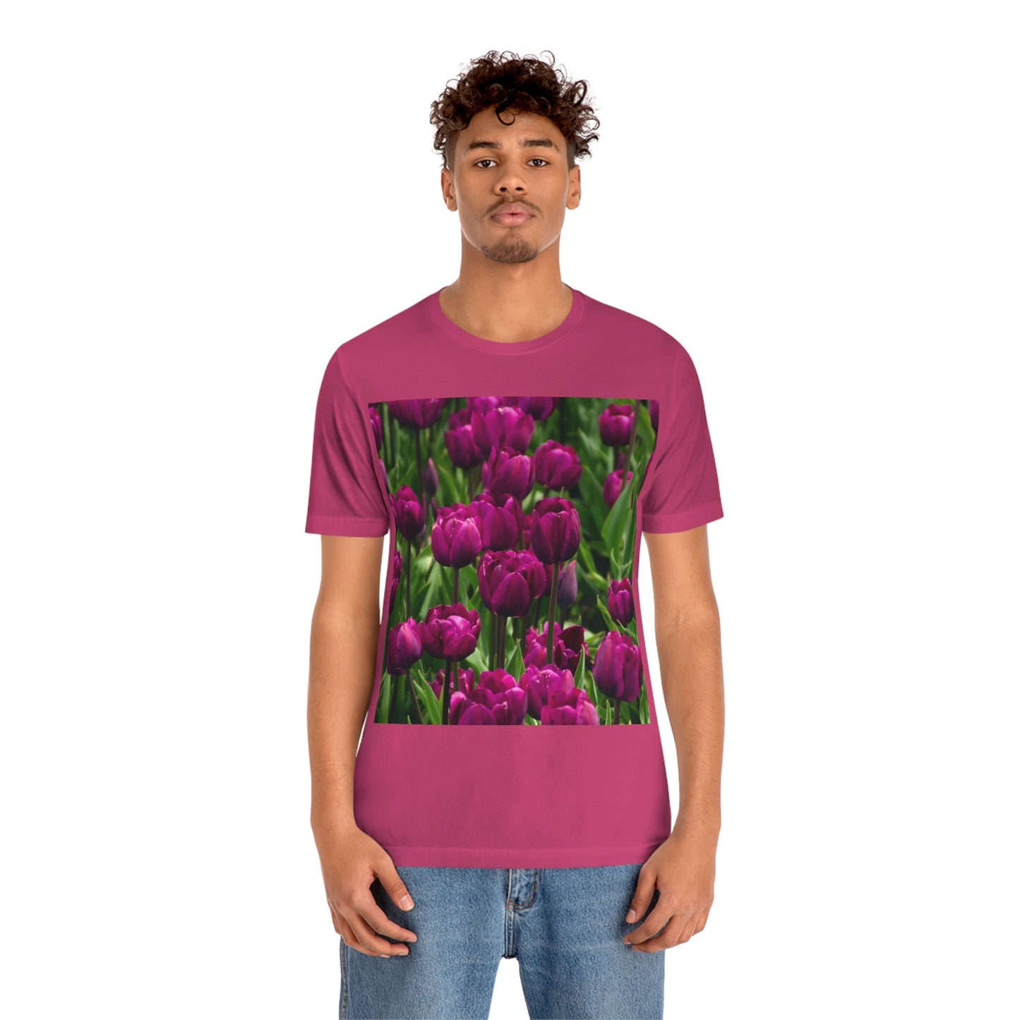 Flowers 20 Unisex Jersey Short Sleeve Tee